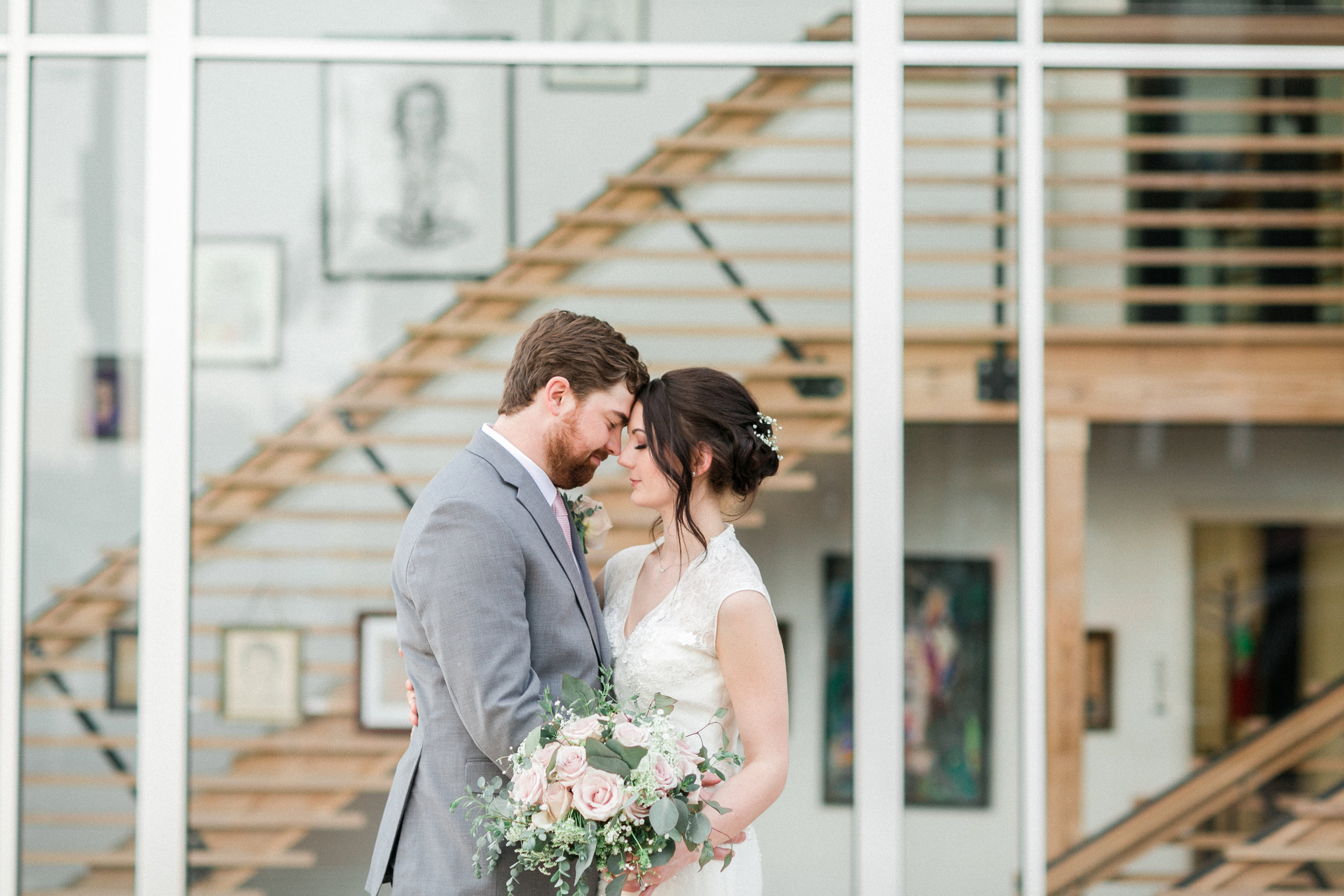 Art Gallery Wedding - The Emporium Center Wedding - Matthew Davidson Photography -- Wedding Blog - The Overwhelmed Bride