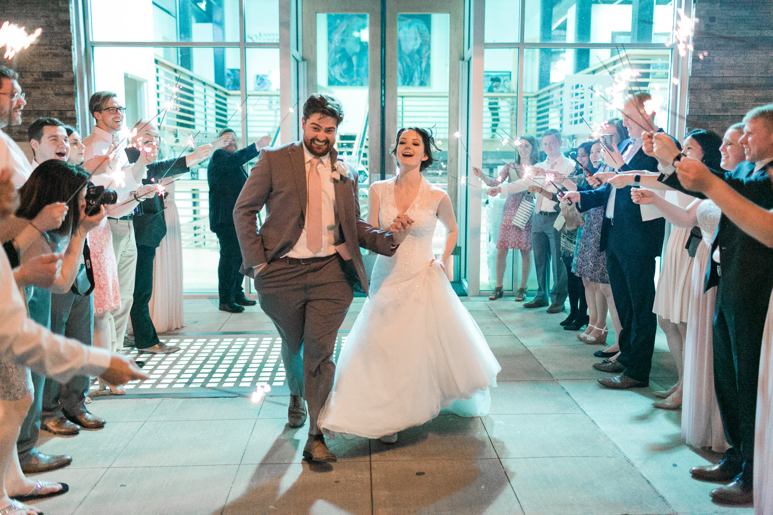 Art Gallery Wedding - The Emporium Center Wedding - Matthew Davidson Photography -- Wedding Blog - The Overwhelmed Bride