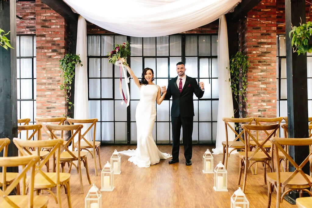 An Industrial Chic HUB 925 Styled Wedding - Emily Knuth Photography -- Wedding Blog - The Overwhelmed Bride