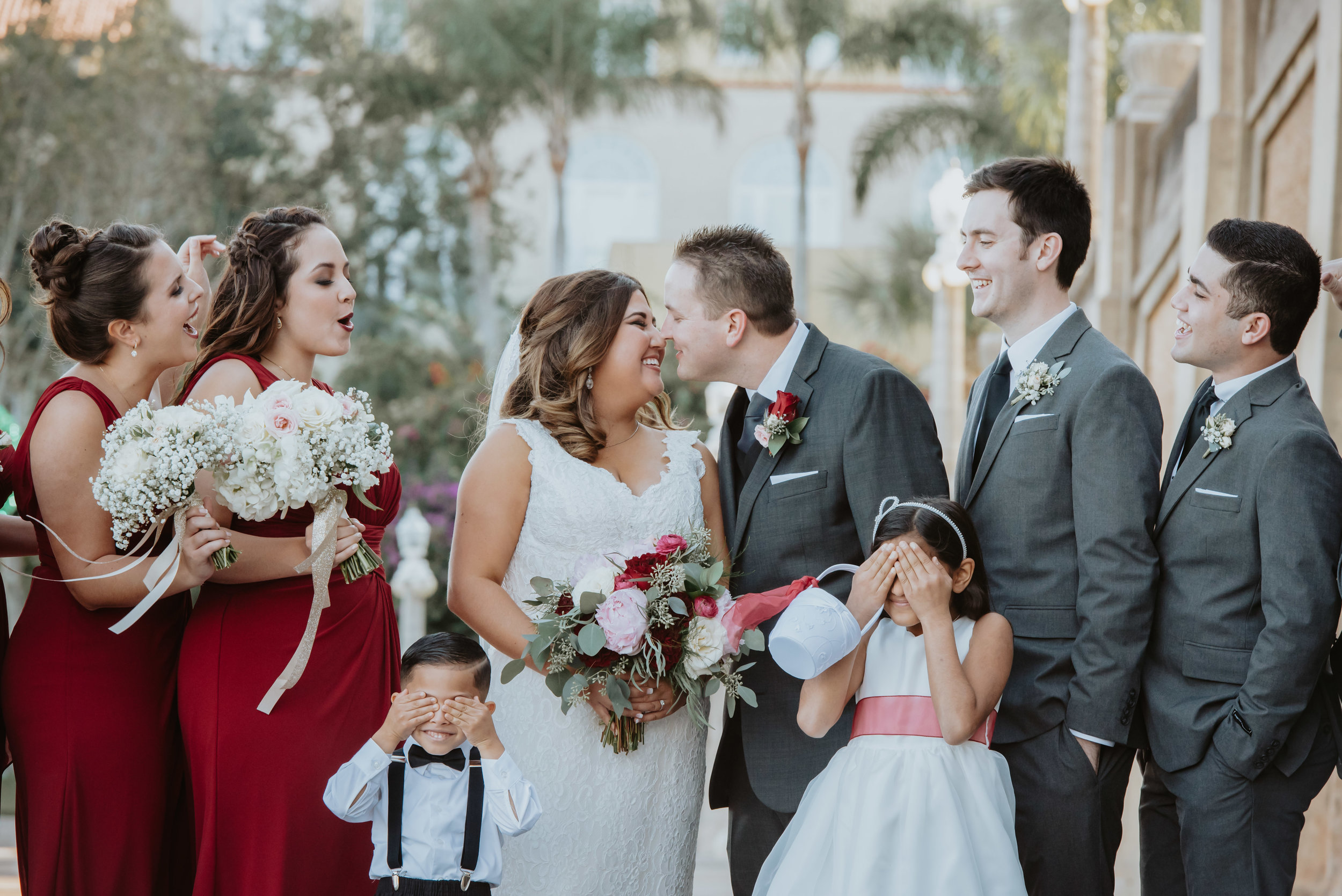 A Hollis Botanical Gardens Wedding - Kismis Ink Photography -- Wedding Blog - The Overwhelmed Bride