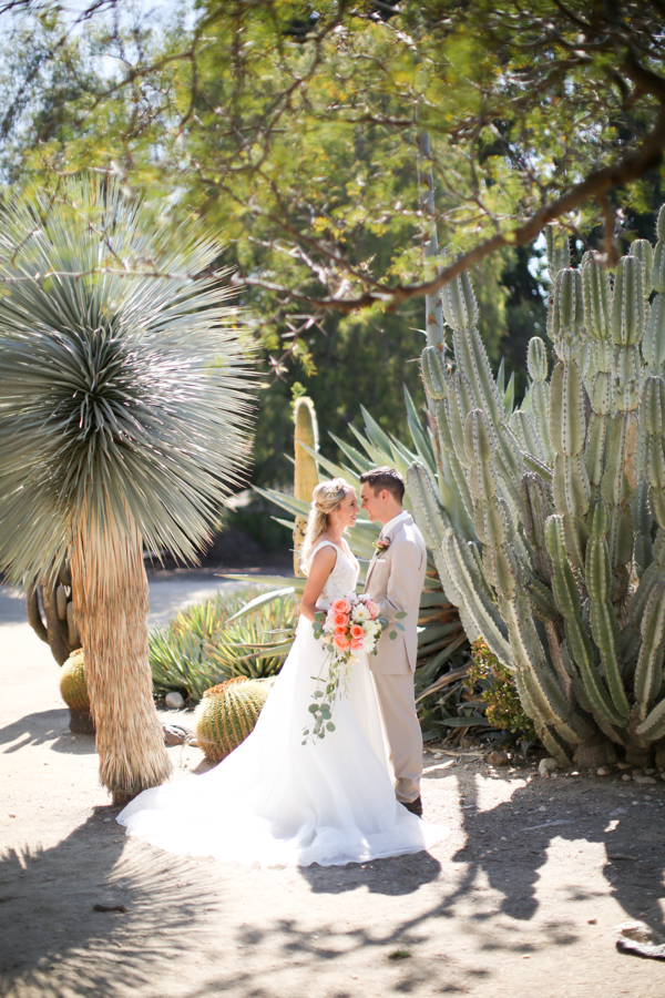 A Vibrant Fullerton Arboretum Wedding - Green + Peach Irish Wedding - Melissa McClure Photography -- Wedding Blog - The Overwhelmed Bride