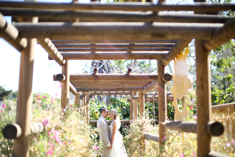 A Vibrant Fullerton Arboretum Wedding - Green + Peach Irish Wedding - Melissa McClure Photography -- Wedding Blog - The Overwhelmed Bride