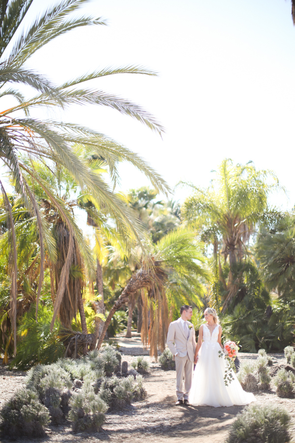 A Vibrant Fullerton Arboretum Wedding - Green + Peach Irish Wedding - Melissa McClure Photography -- Wedding Blog - The Overwhelmed Bride