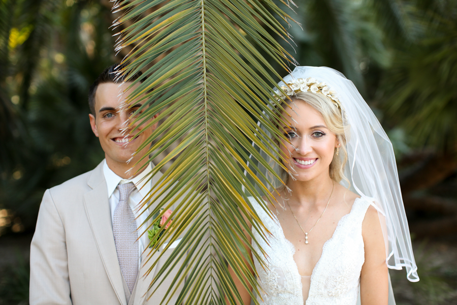 A Vibrant Fullerton Arboretum Wedding - Green + Peach Irish Wedding - Melissa McClure Photography -- Wedding Blog - The Overwhelmed Bride