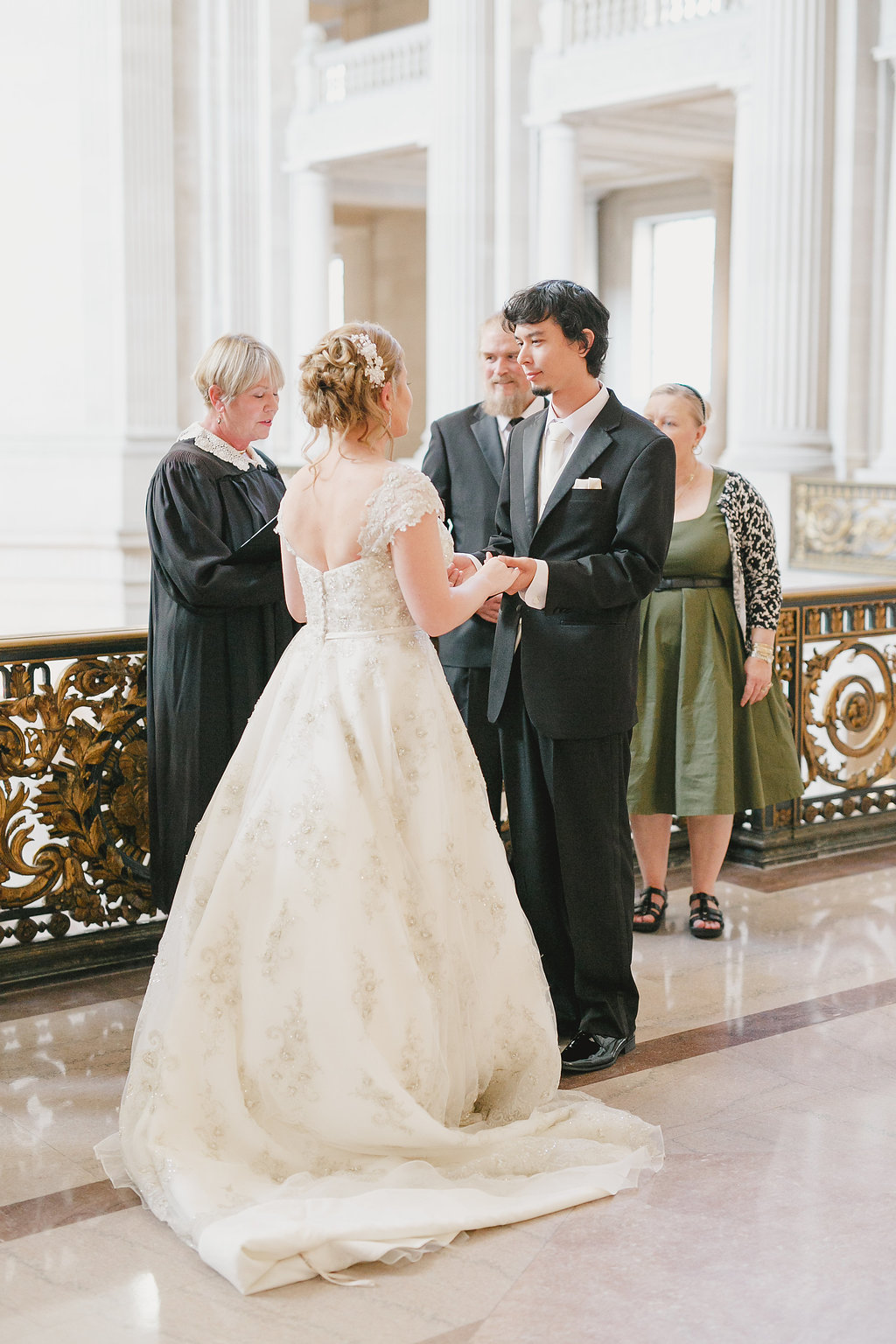 An Intimate San Francisco City Hall Wedding -- Kristen Booth Photography -- Wedding Blog - The Overwhelmed Bride