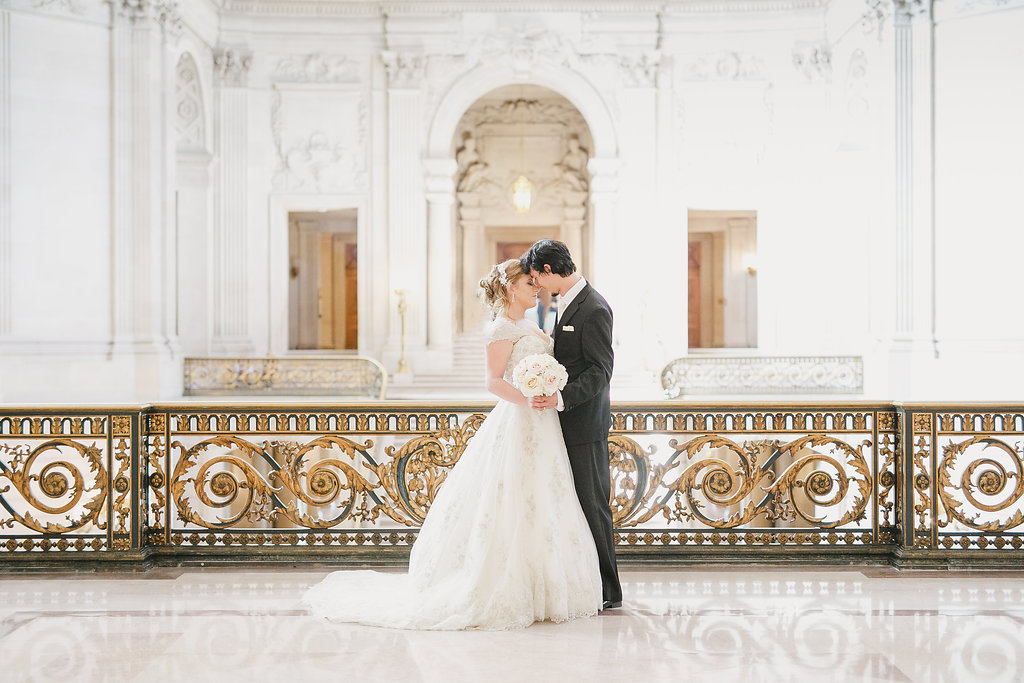 An Intimate San Francisco City Hall Wedding -- Kristen Booth Photography -- Wedding Blog - The Overwhelmed Bride