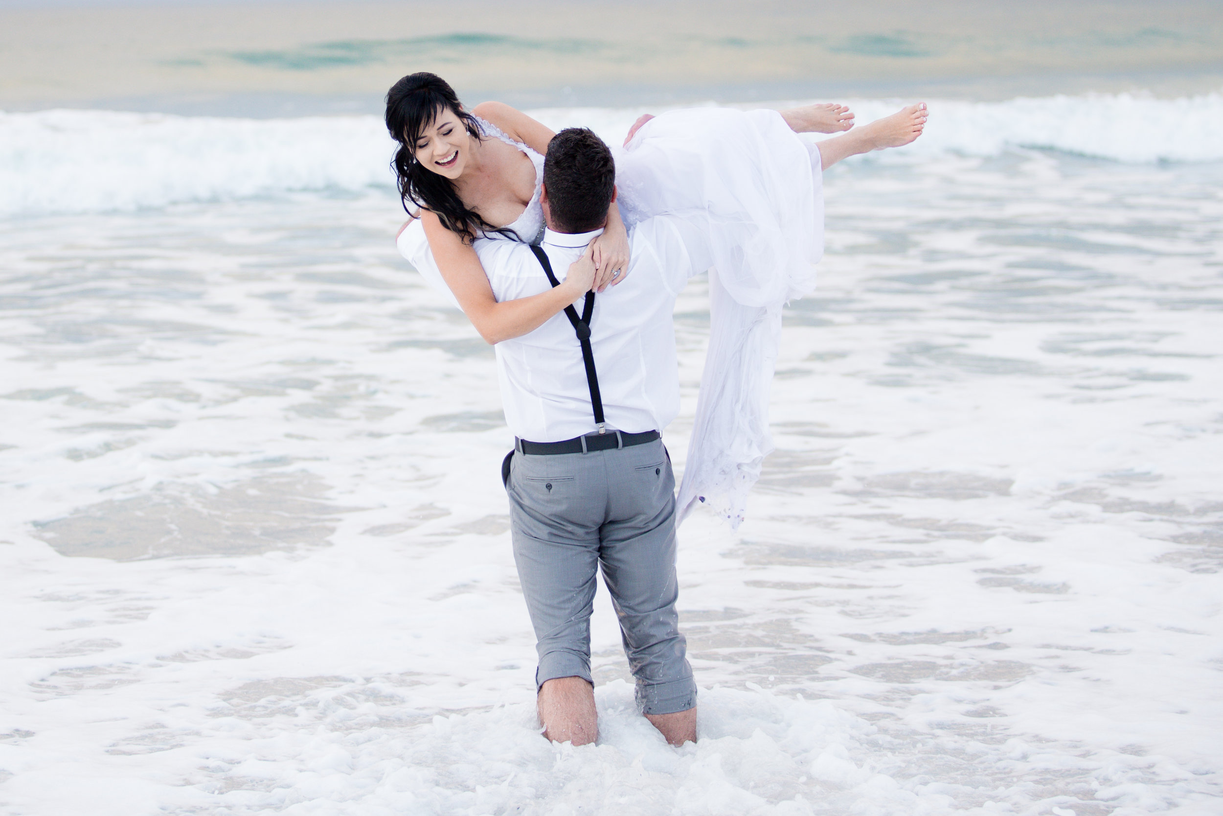 A Trash the Dress Beach Shoot - Samantha Jackson Photography -- Wedding Blog - The Overwhelmed Bride