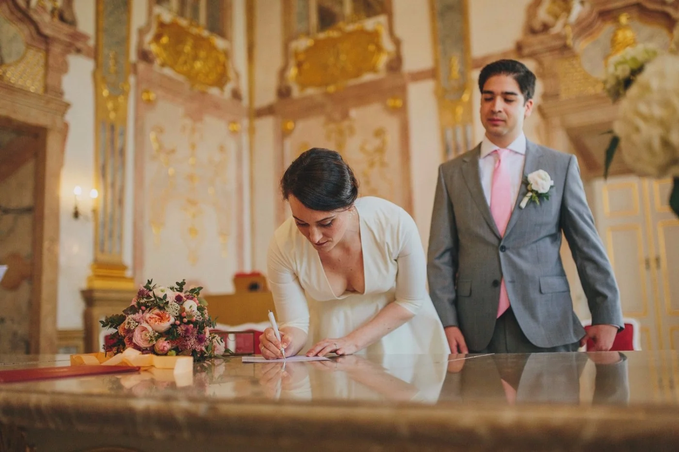 A Salzburg, Austria Castle Wedding -- Wedding Blog - The Overwhelmed Bride