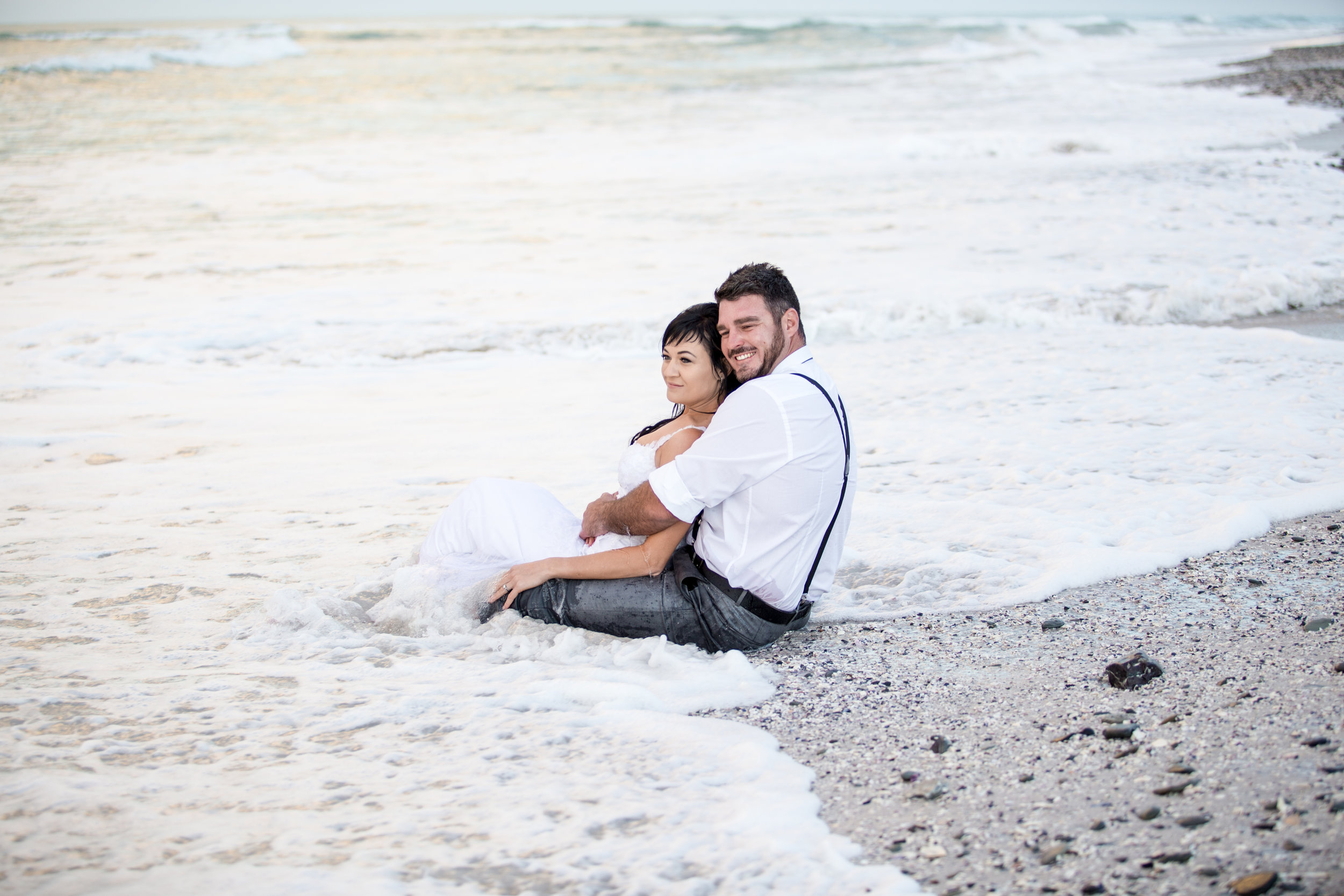 A Trash the Dress Beach Shoot - Samantha Jackson Photography -- Wedding Blog - The Overwhelmed Bride