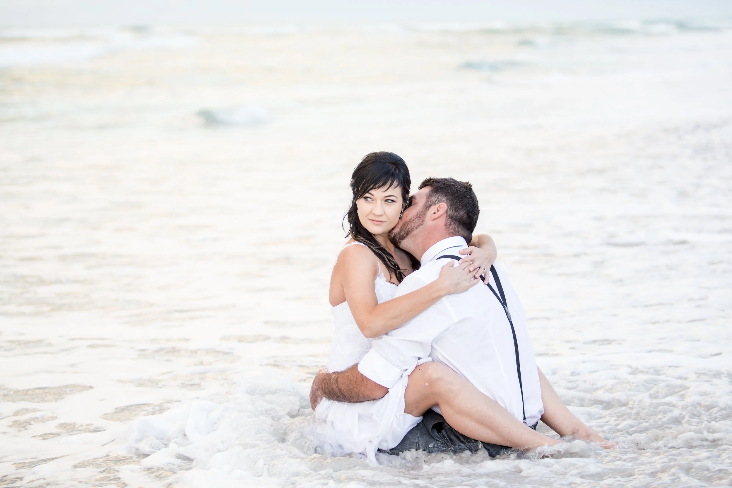 A Trash the Dress Beach Shoot - Samantha Jackson Photography -- Wedding Blog - The Overwhelmed Bride