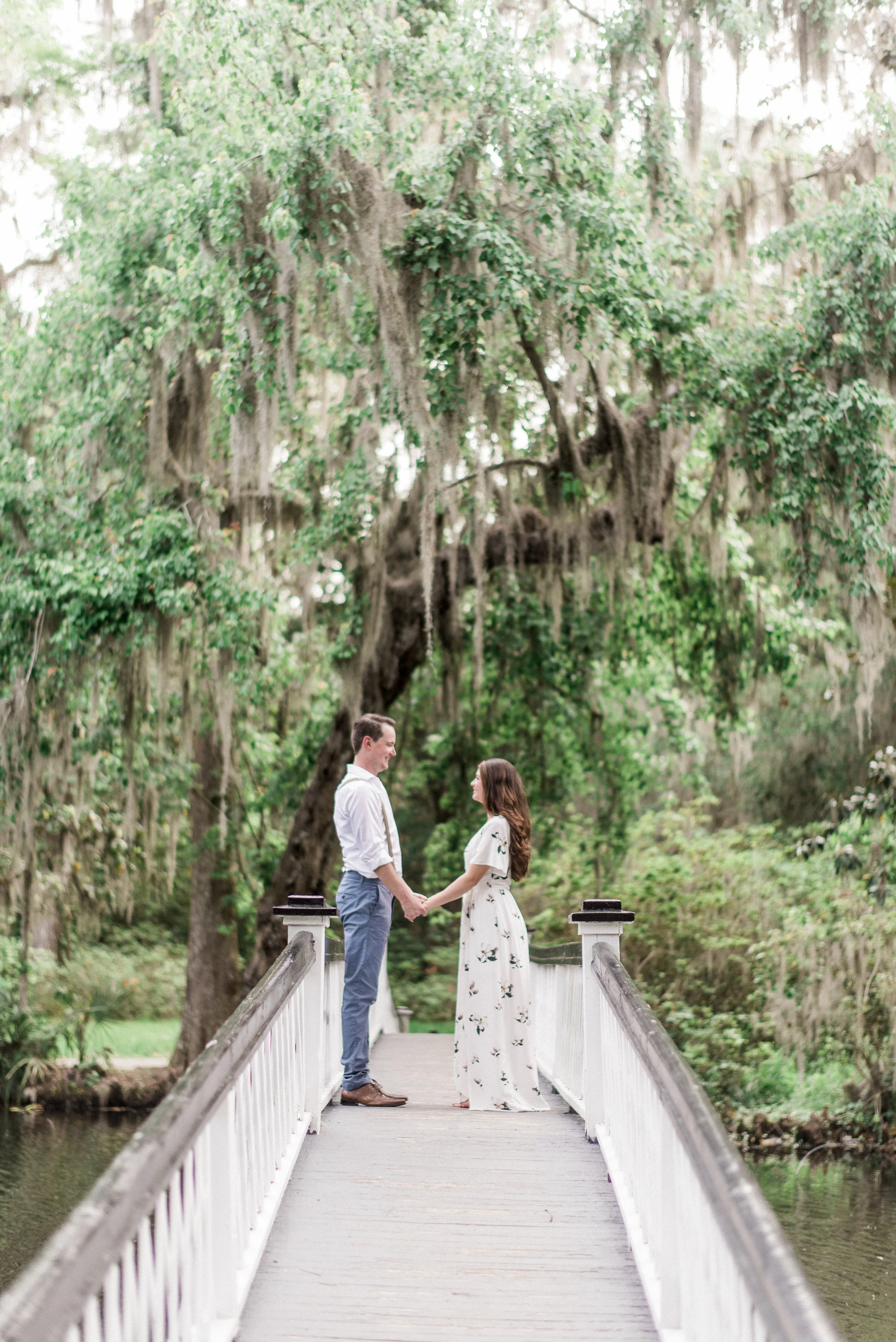 Charleston, South Carolina Wedding Venue - Magnolia Plantation Engagement Photos -- Wedding Blog - The Overwhelmed Bride