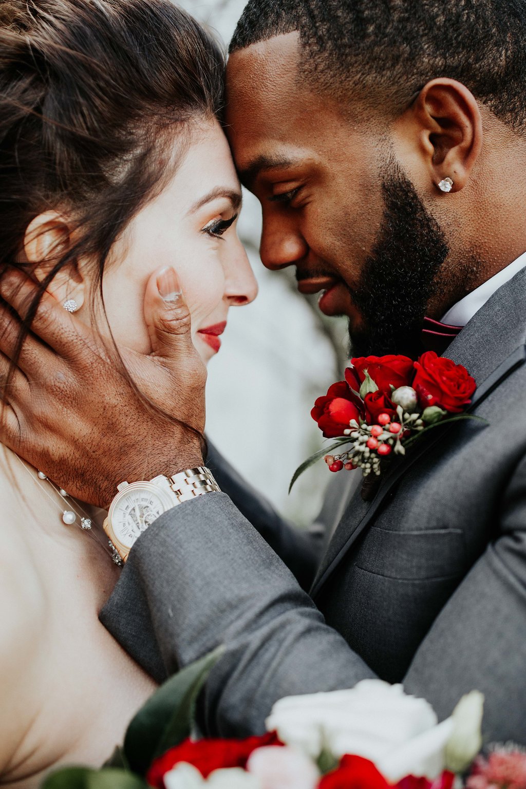 Black Horse Inn Virginia Wedding - Northern Virginia Wedding Photographer - Gorgeous Moody Red and Gold Wedding