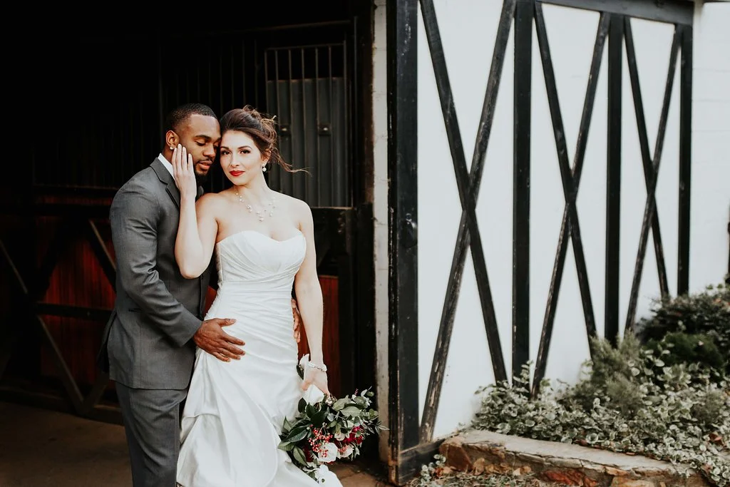 Black Horse Inn Virginia Wedding - Northern Virginia Wedding Photographer - Gorgeous Moody Red and Gold Wedding