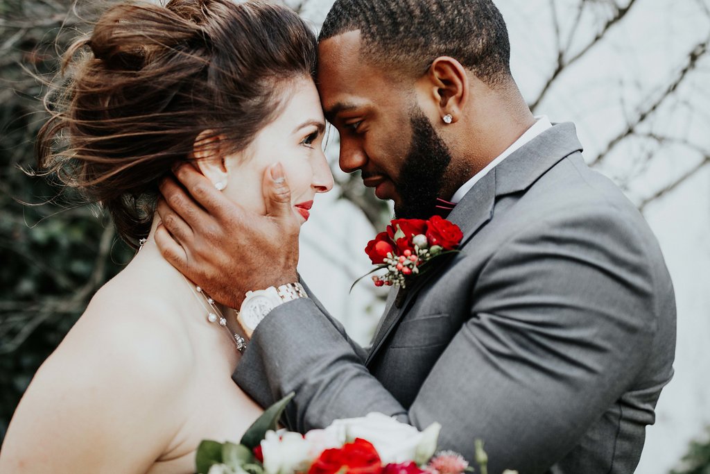 Black Horse Inn Virginia Wedding - Northern Virginia Wedding Photographer - Gorgeous Moody Red and Gold Wedding