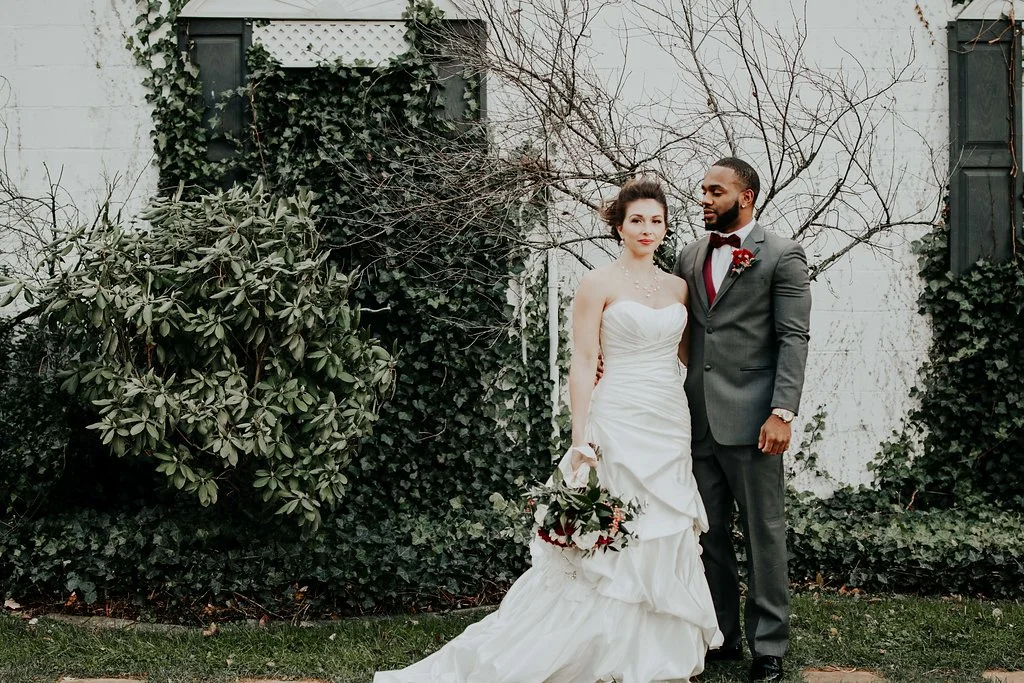 Black Horse Inn Virginia Wedding - Northern Virginia Wedding Photographer - Gorgeous Moody Red and Gold Wedding