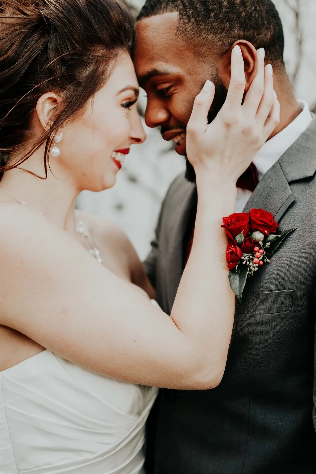 Black Horse Inn Virginia Wedding - Northern Virginia Wedding Photographer - Gorgeous Moody Red and Gold Wedding