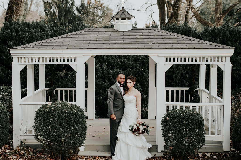 Black Horse Inn Virginia Wedding - Northern Virginia Wedding Photographer - Gorgeous Moody Red and Gold Wedding