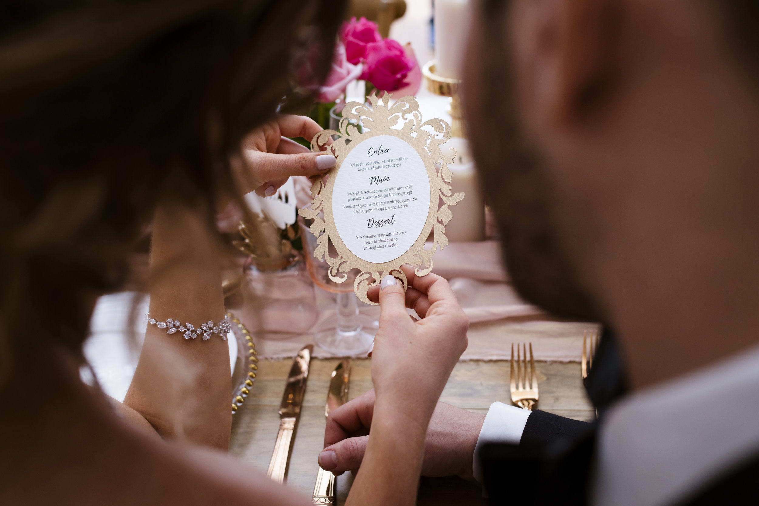 A Queensland Mirra Wedding - Moody Romantic Pink and Red Wedding -- Wedding Blog - The Overwhelmed Bride