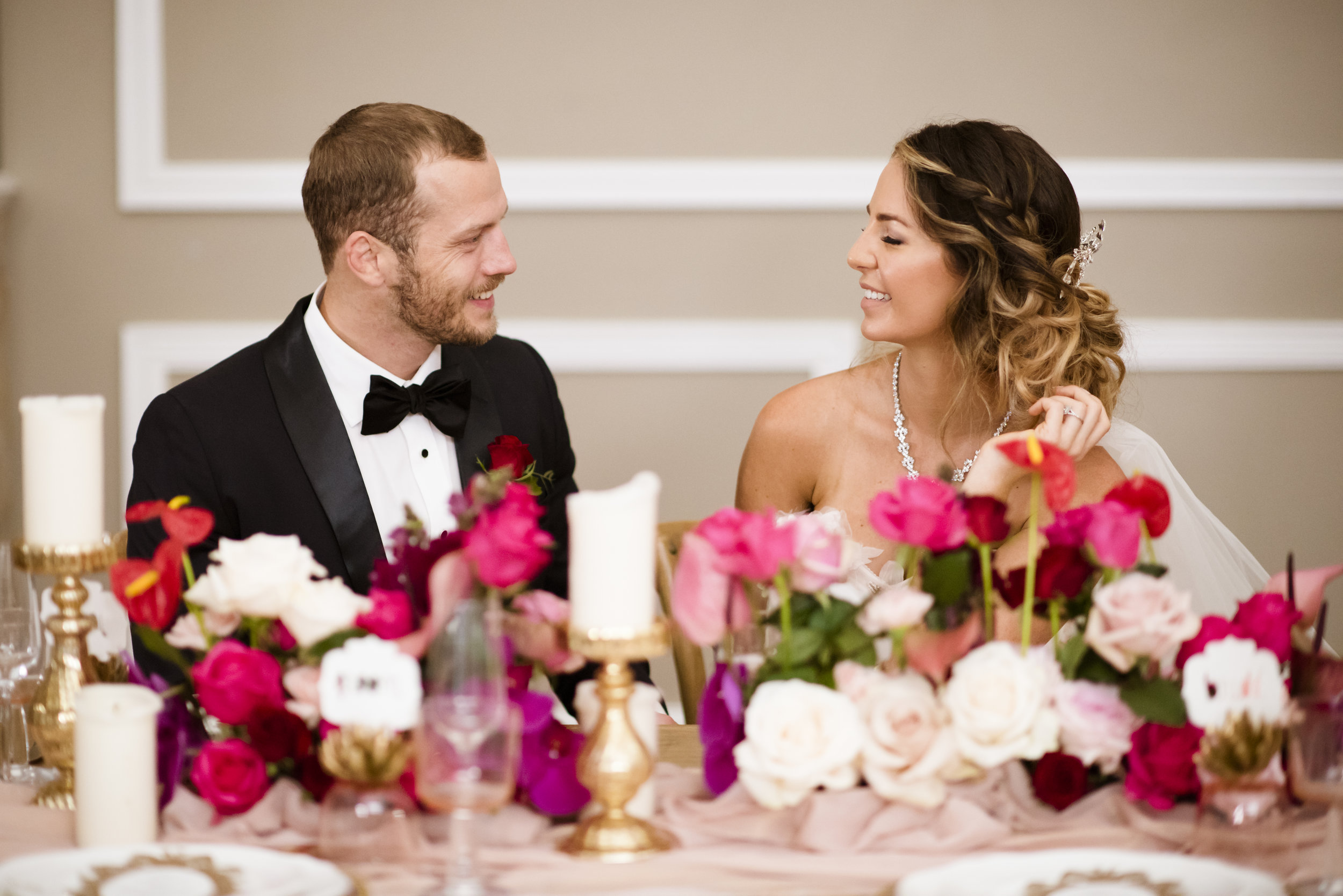 A Queensland Mirra Wedding - Moody Romantic Pink and Red Wedding -- Wedding Blog - The Overwhelmed Bride