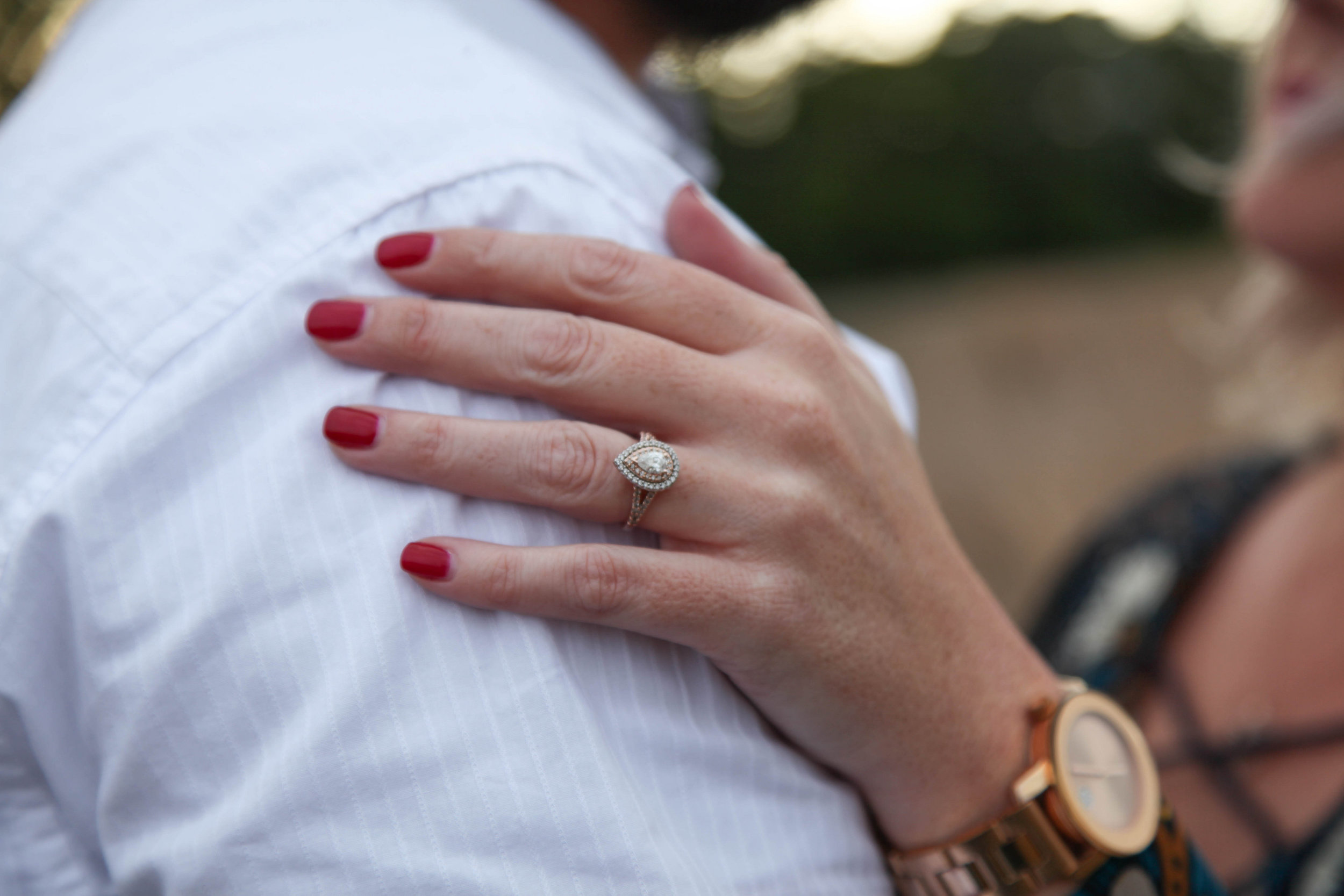 Orlando Open Field Engagement Photos -- Wedding Blog - The Overwhelmed Bride