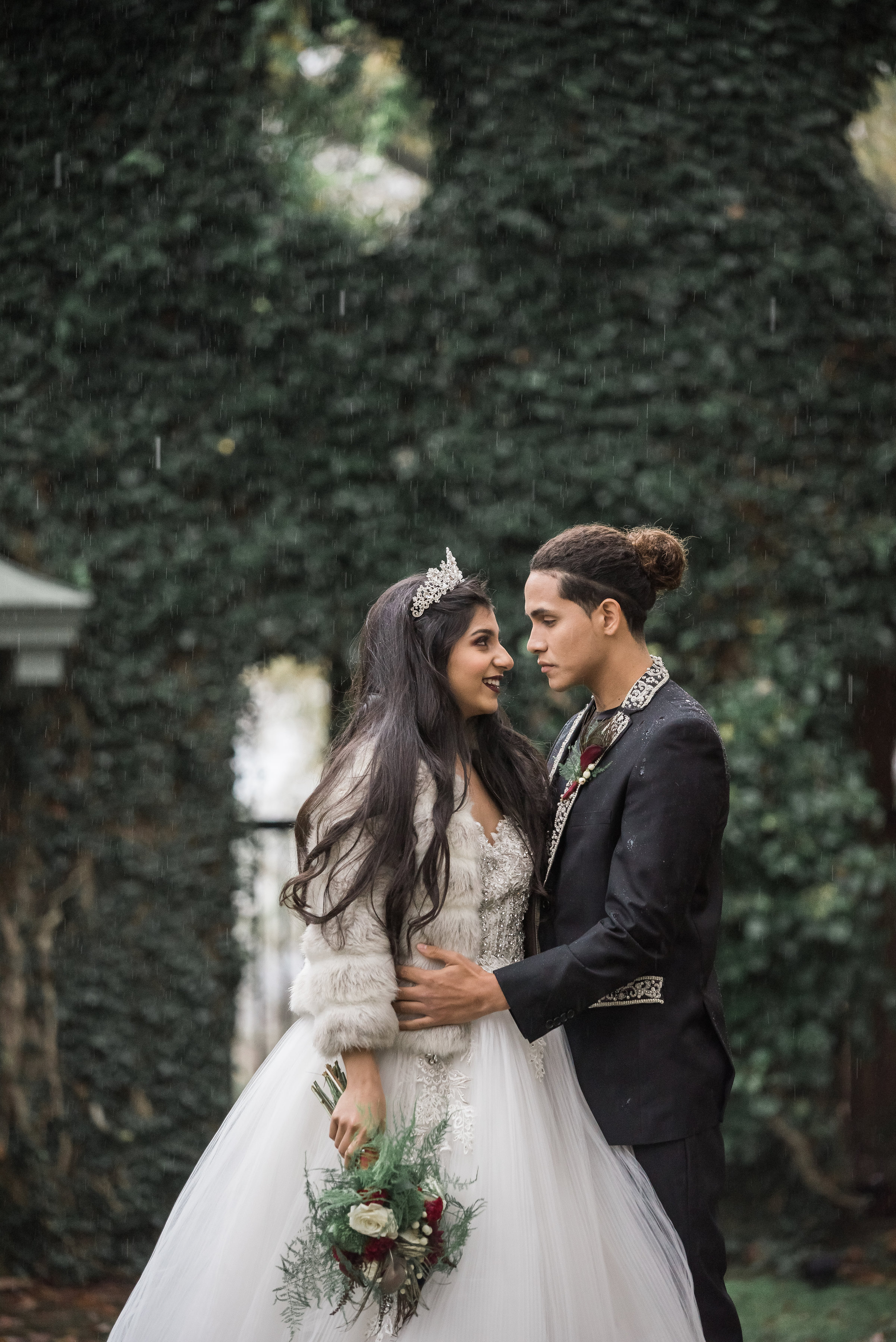 A Maroon, Turquoise + Gold Ethereal Fairytale Styled Wedding - Northern Virginia Wedding -- Wedding Blog - The Overwhelmed Bride