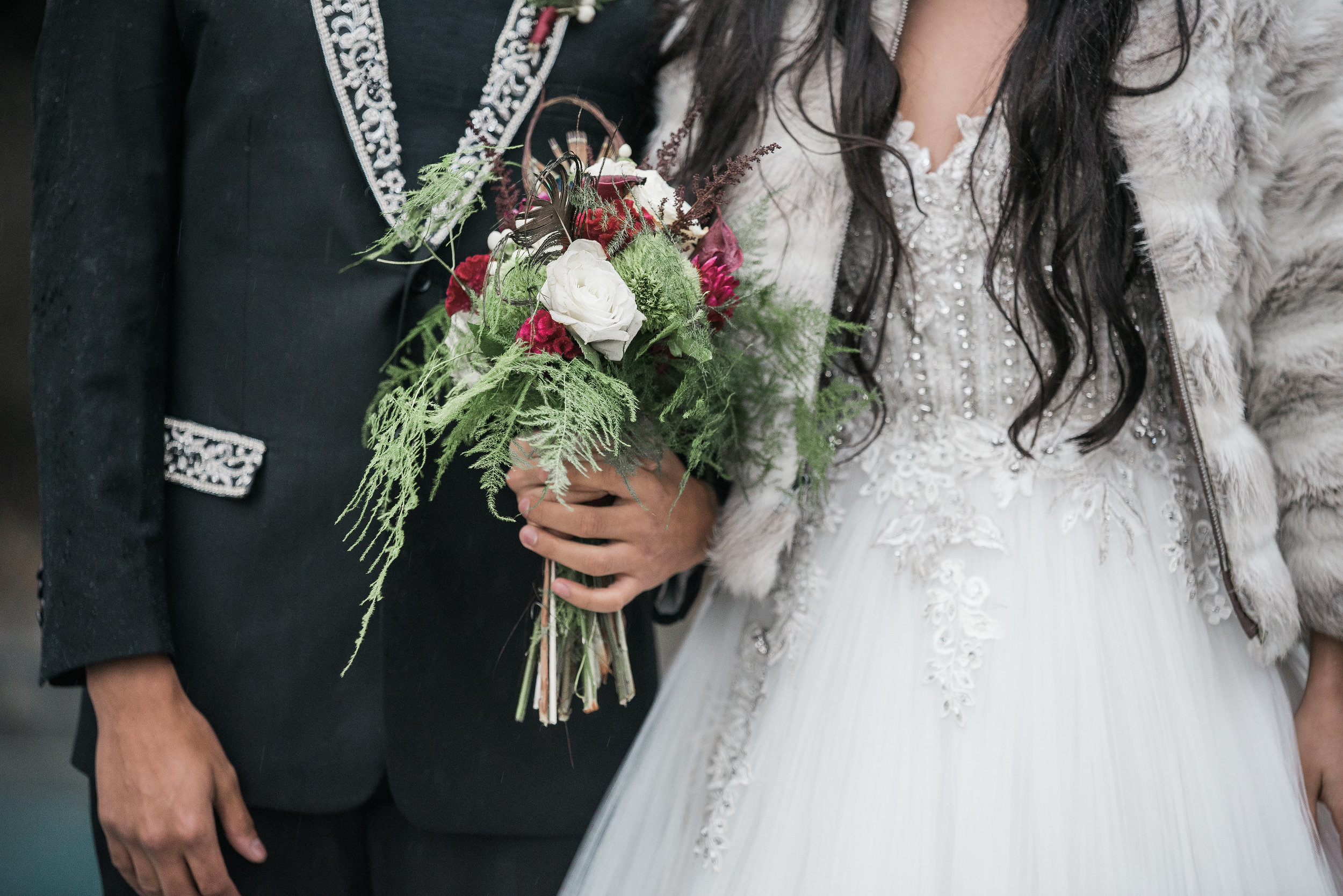 A Maroon, Turquoise + Gold Ethereal Fairytale Styled Wedding - Northern Virginia Wedding -- Wedding Blog - The Overwhelmed Bride