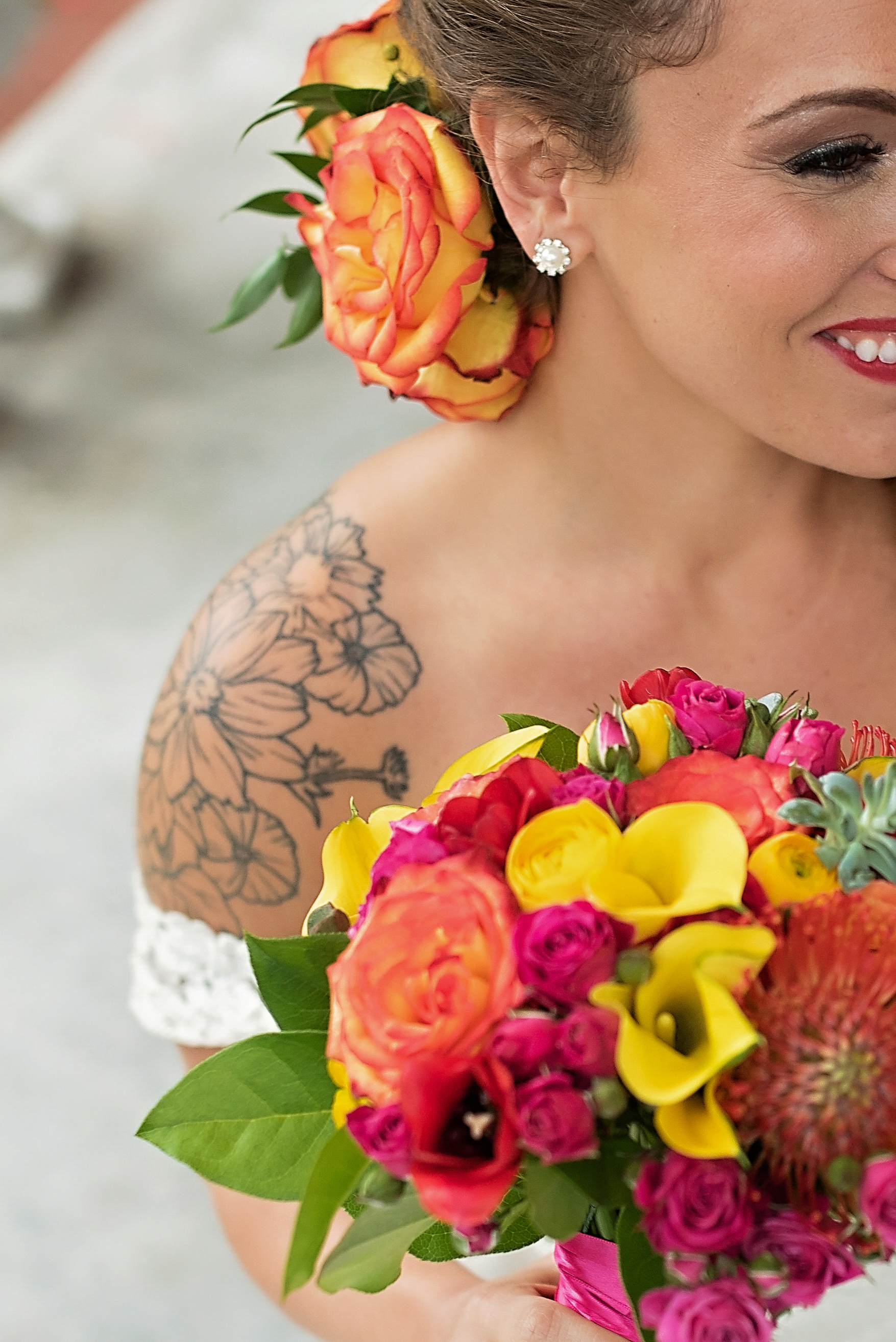 Vibrant Richmond, Virginia Wedding, Mexican Cliffe Inn Wedding -- Wedding Blog - The Overwhelmed Bride