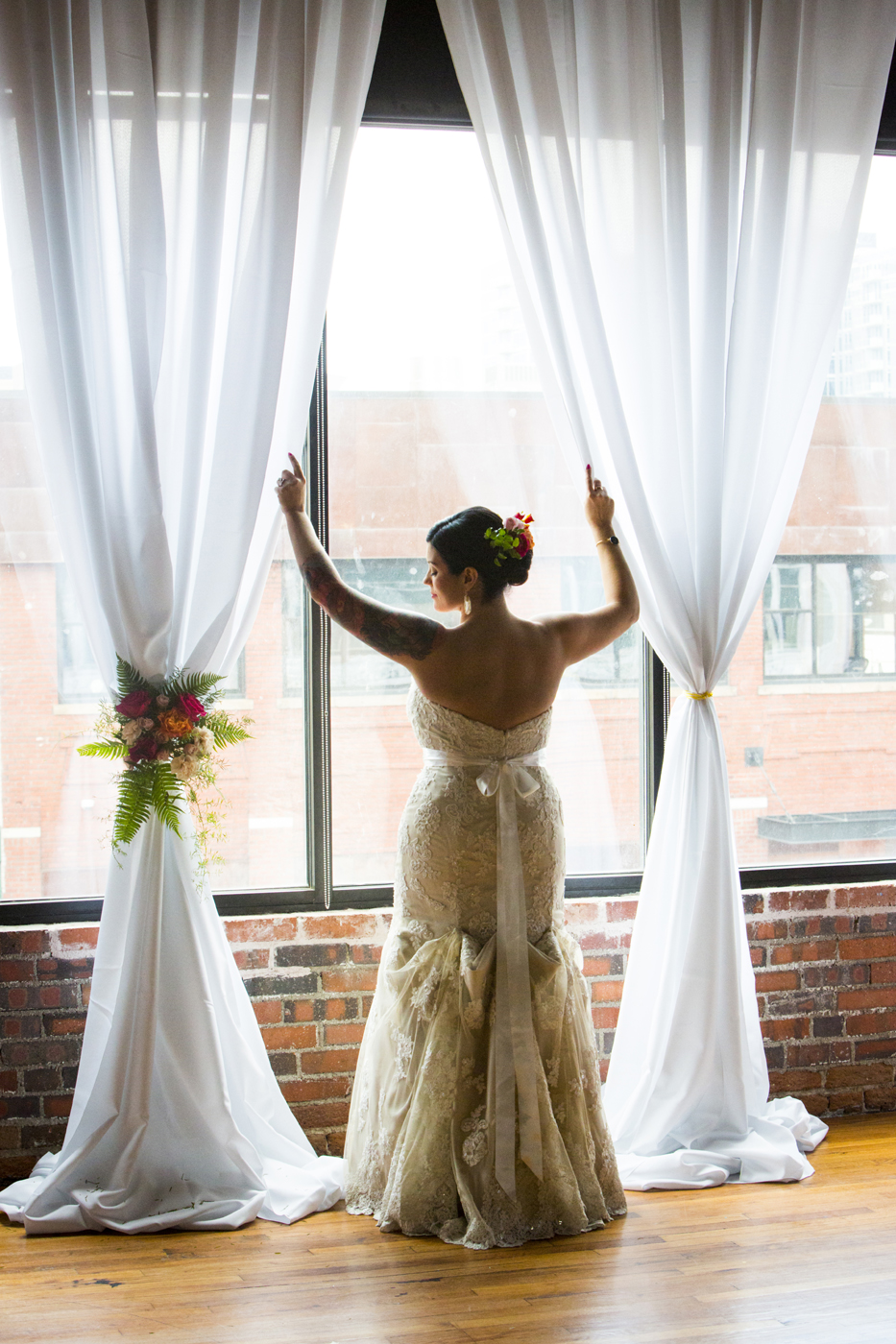 Vibrant Denver, Colorado City Hall Wedding -- Wedding Inspiration - The Overwhelmed Bride