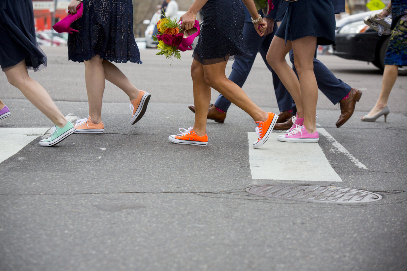 Vibrant Denver, Colorado City Hall Wedding -- Wedding Inspiration - The Overwhelmed Bride