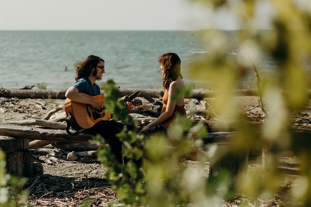 A 70's Inspired Record Shop Engagement -- Agape Photography -- Wedding Inspiration - The Overwhelmed Bride