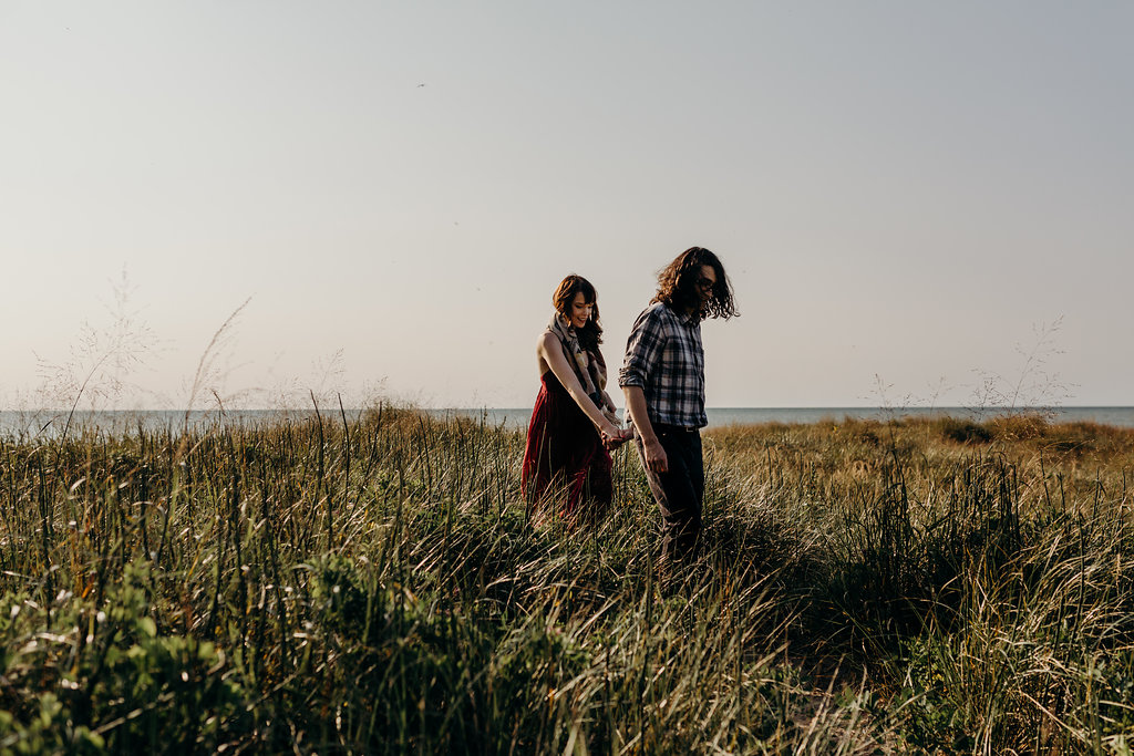 A 70's Inspired Record Shop Engagement -- Agape Photography -- Wedding Inspiration - The Overwhelmed Bride