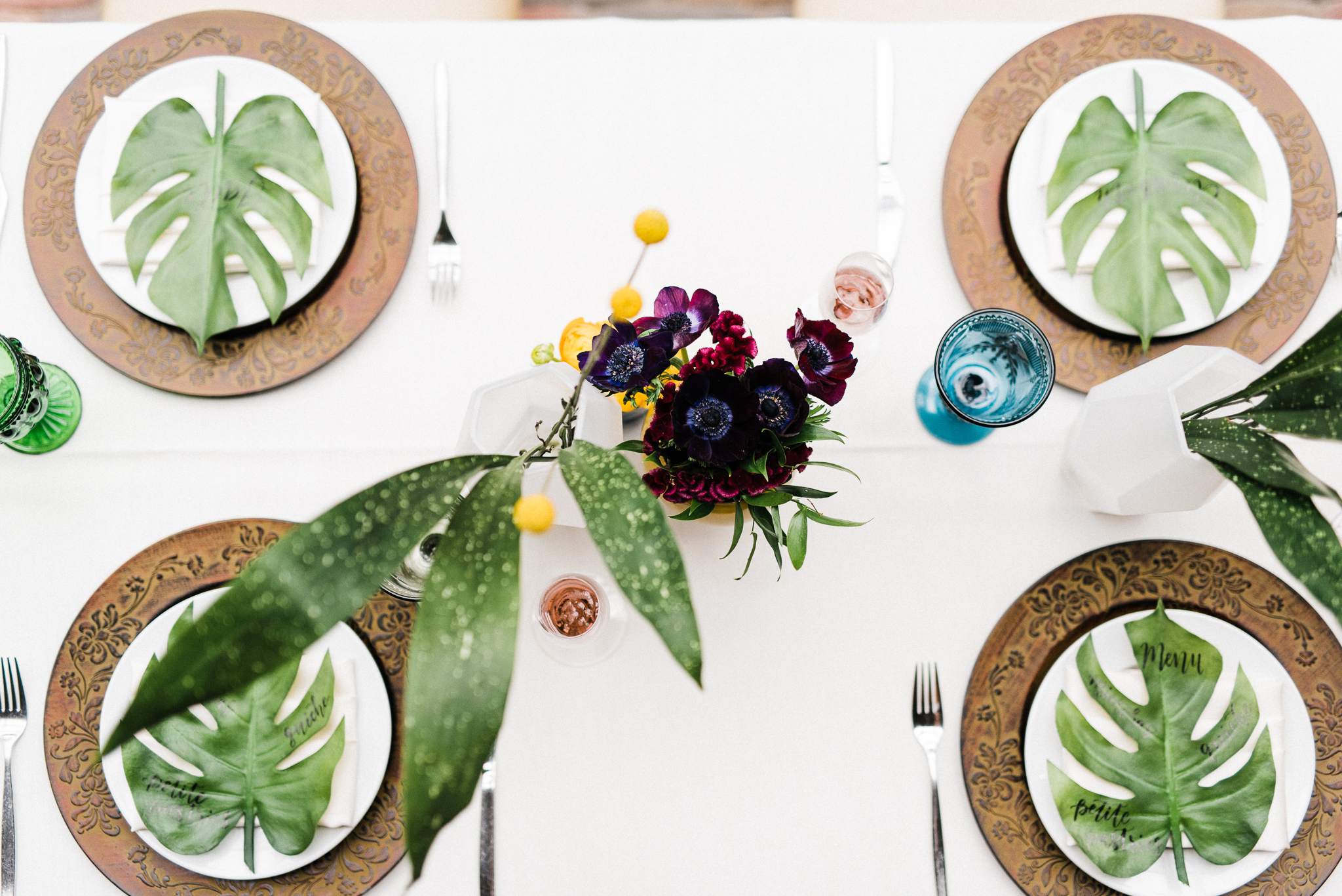 A Vibrant, Tropical Bridal Shower - Iowa Wedding Venue -- Bridal Shower Ideas