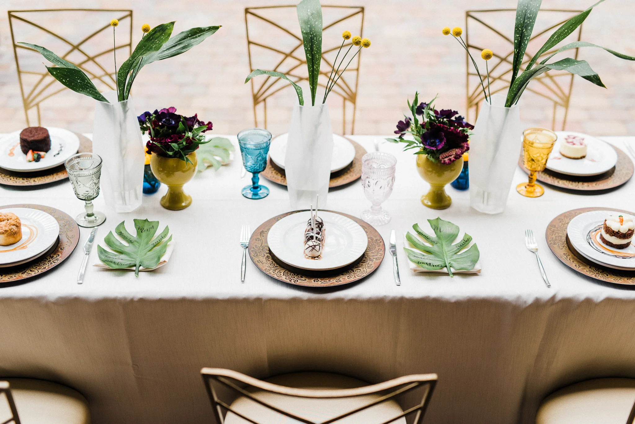 A Vibrant, Tropical Bridal Shower - Iowa Wedding Venue -- Bridal Shower Ideas