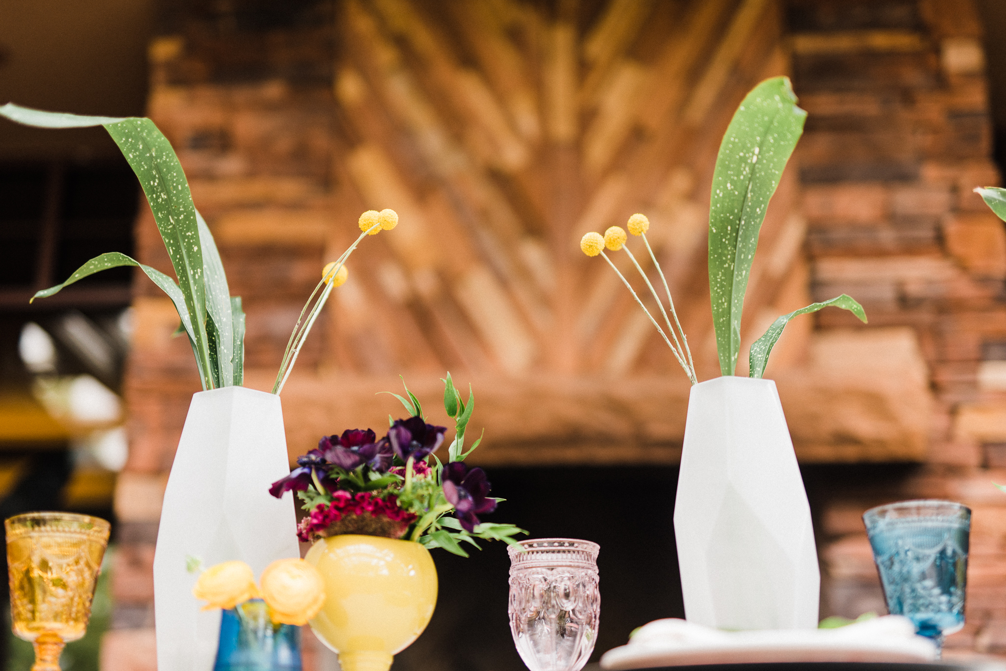 A Vibrant, Tropical Bridal Shower - Iowa Wedding Venue -- Bridal Shower Ideas