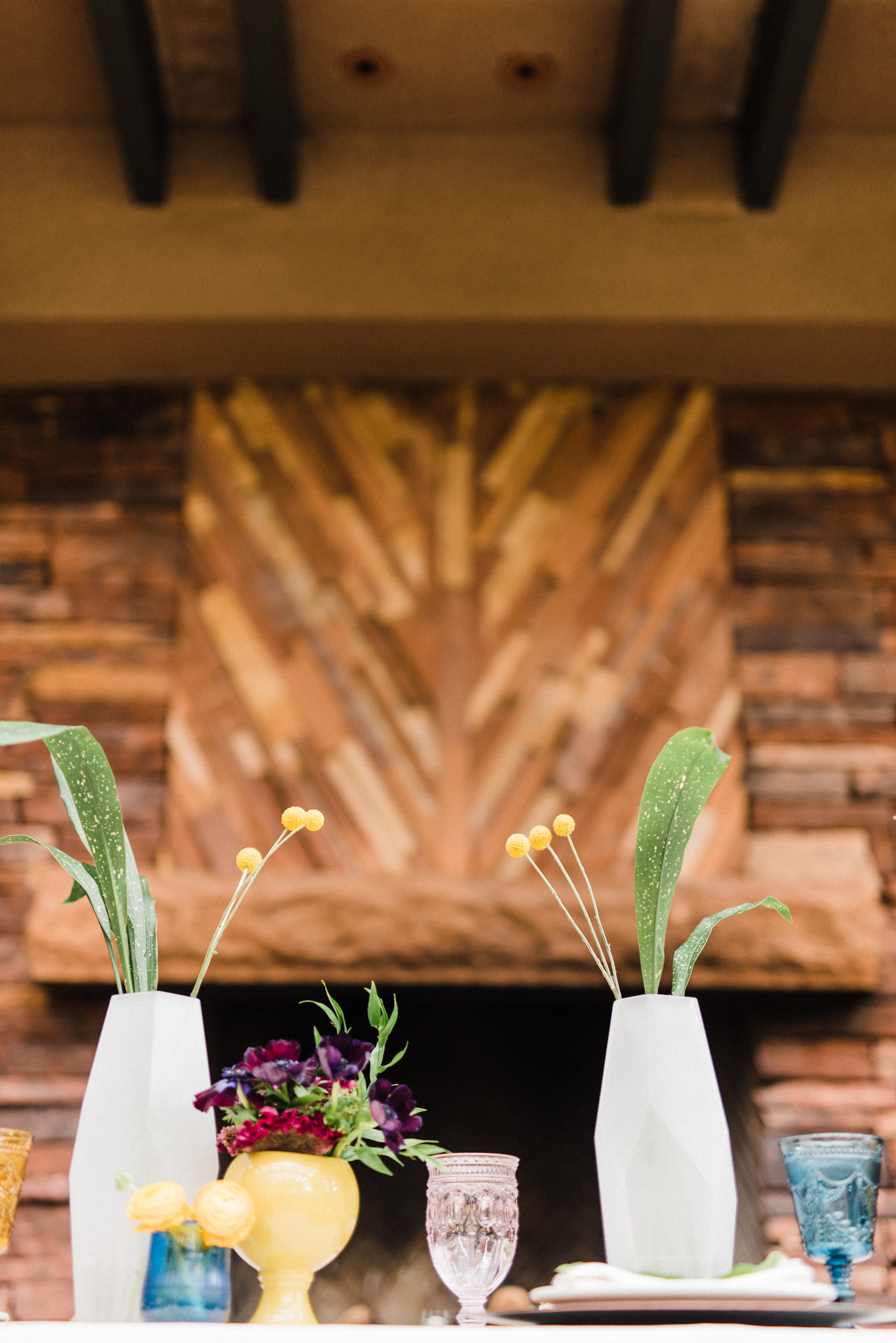 A Vibrant, Tropical Bridal Shower - Iowa Wedding Venue -- Bridal Shower Ideas