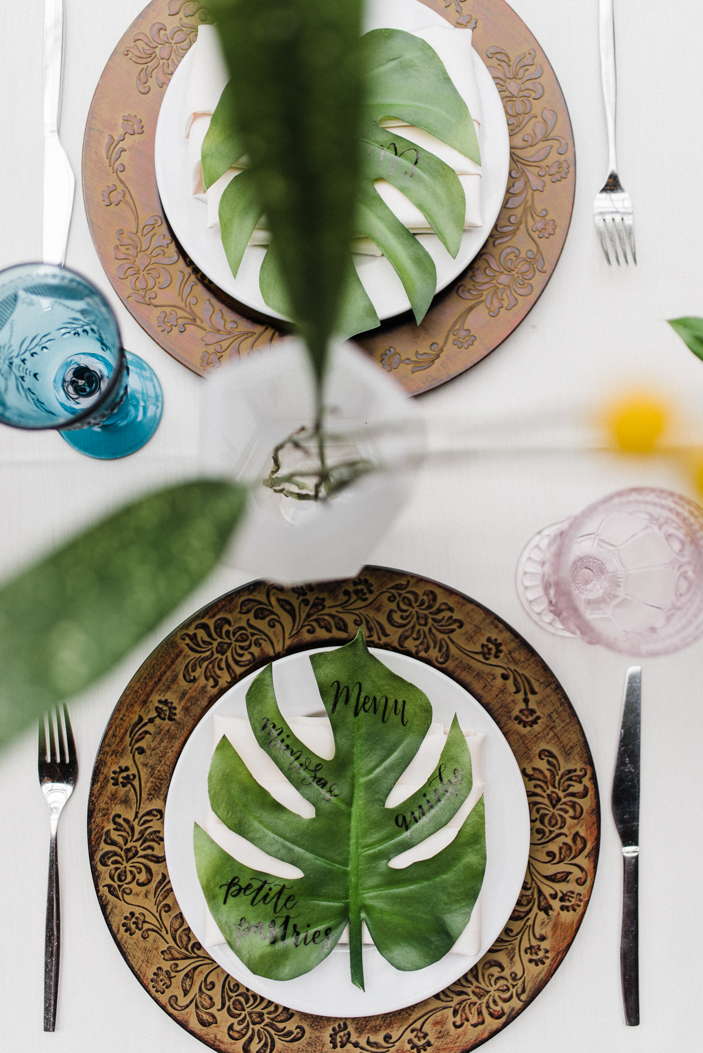 A Vibrant, Tropical Bridal Shower - Iowa Wedding Venue -- Bridal Shower Ideas