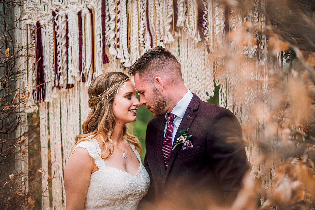 Boho Wedding Inspiration - Burgundy and Gold Wedding - Ontario, Canada Wedding Photographer