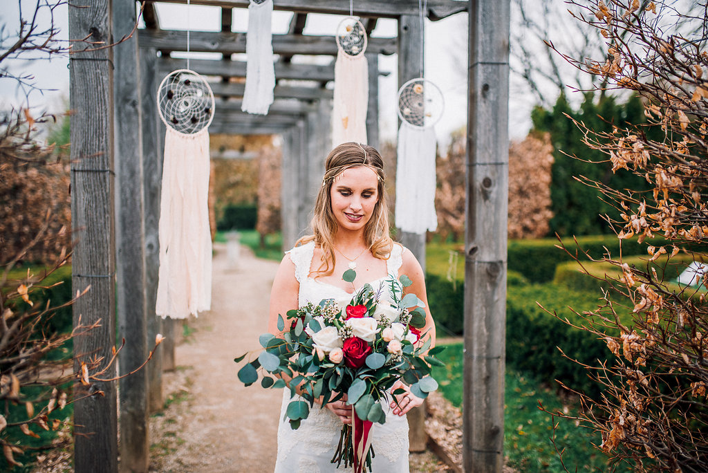 Boho Wedding Inspiration - Burgundy and Gold Wedding - Ontario, Canada Wedding Photographer