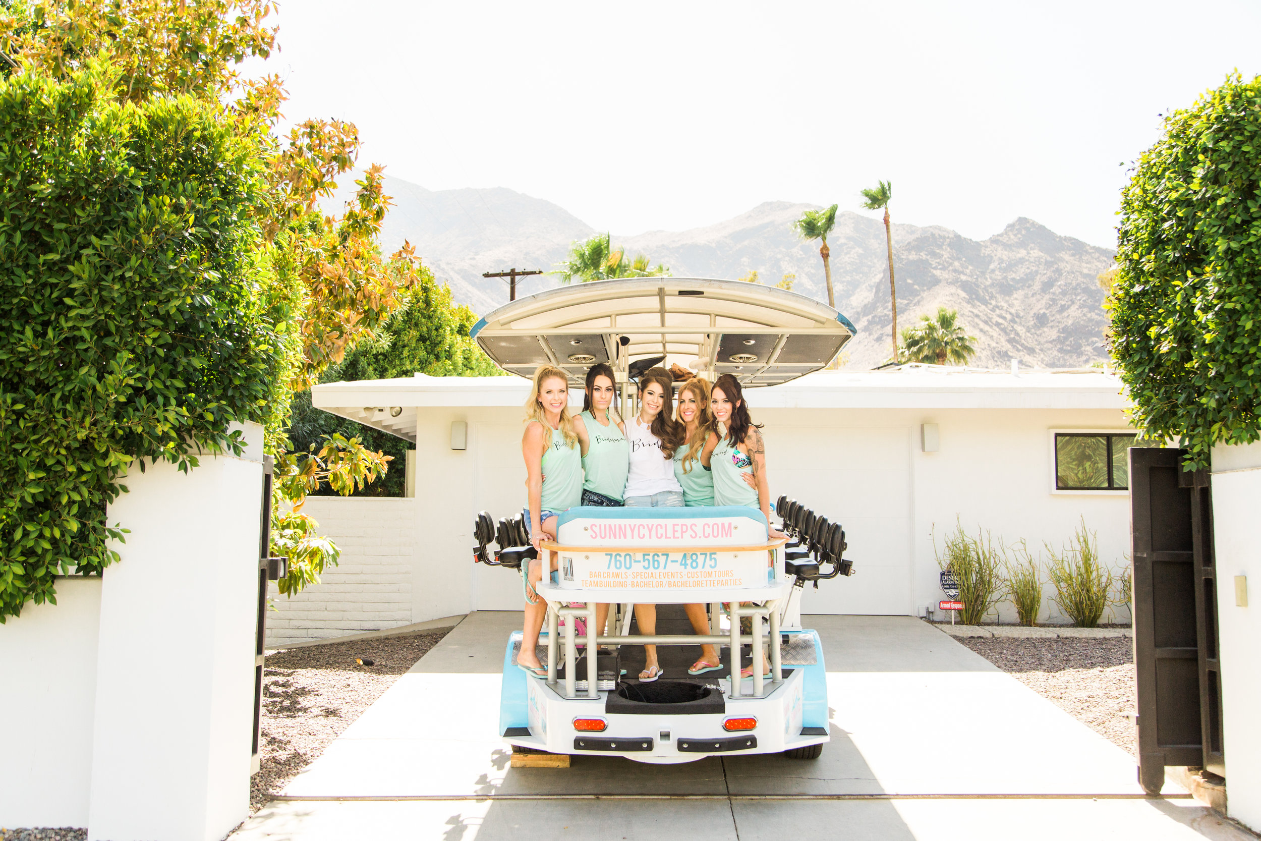 Palm Springs Bachelorette Party - Old Las Palmas Bachelorette Party - 60's Bachelorette Party