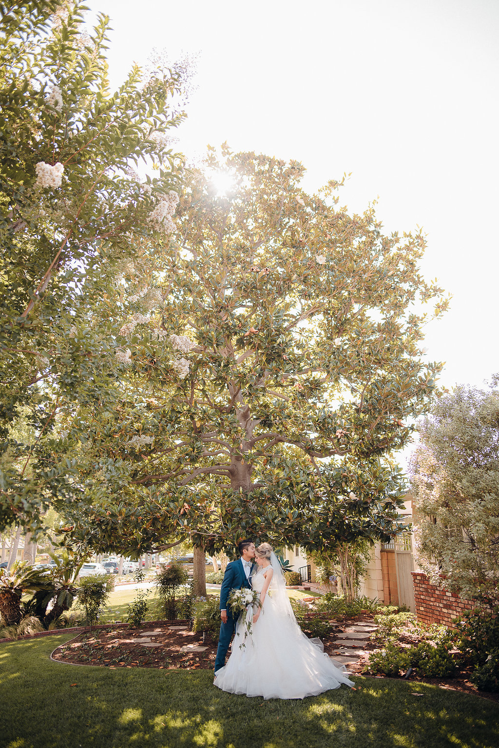 Southern California Backyard Wedding -- Orange, CA Wedding Photographer -- The Overwhelmed Bride