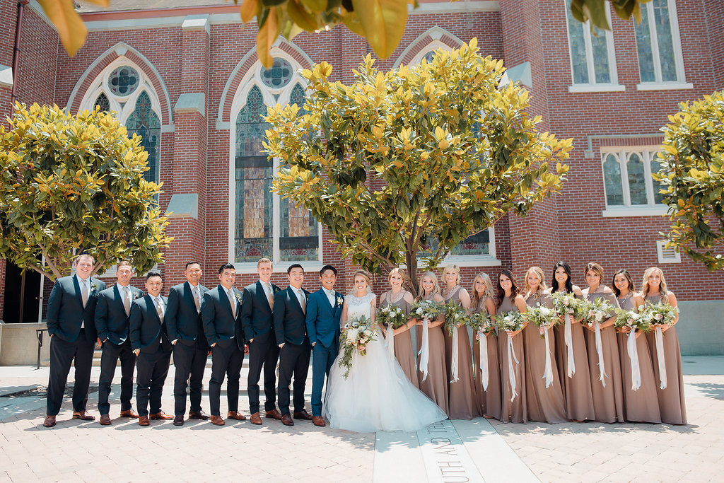 St. John's Lutheran Church of Orange Wedding Ceremony -- Wedding Blog - The Overwhelmed Bride