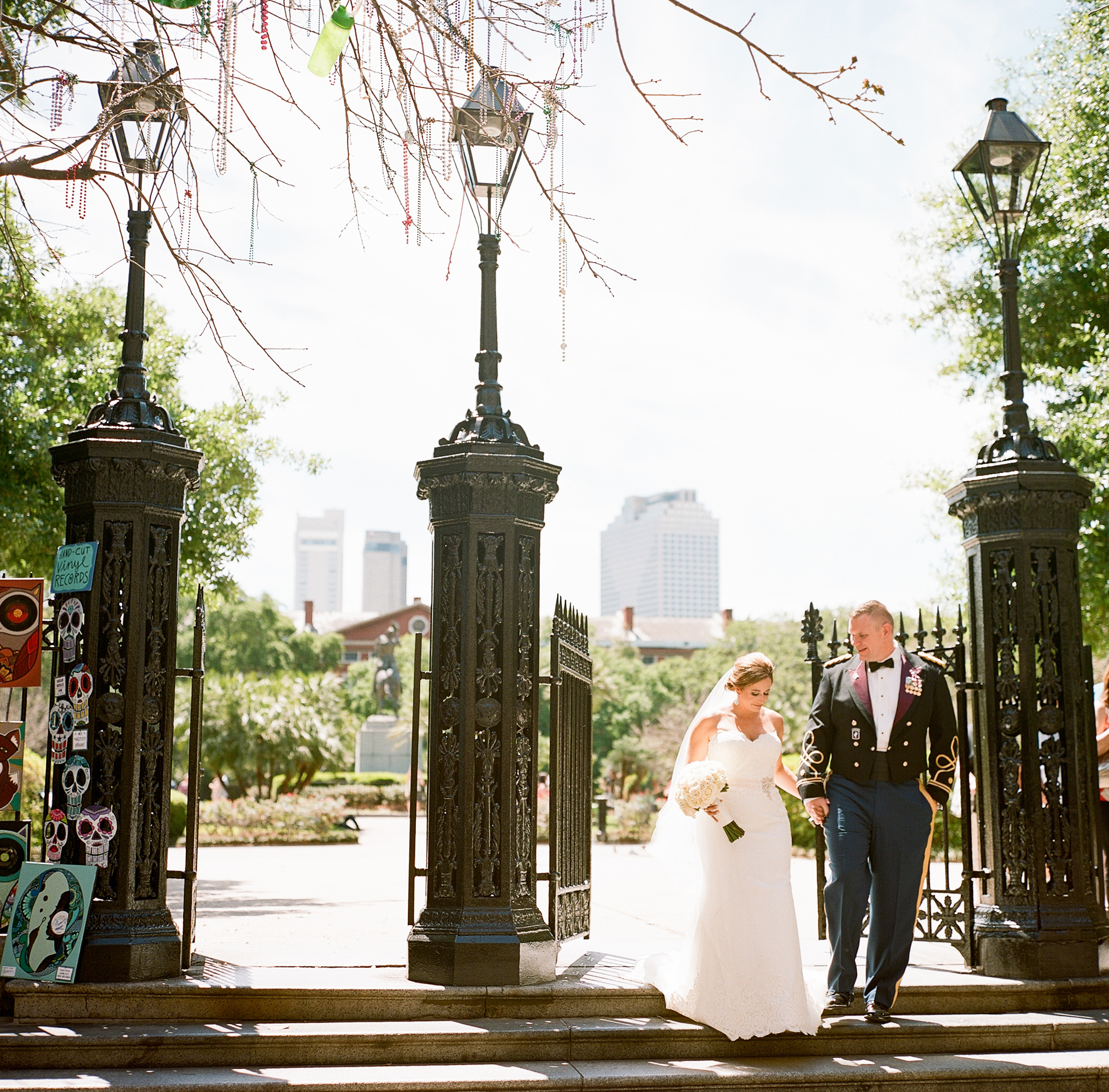 New Orleans Wedding - Navy and Gold Wedding Details - The Overwhelmed Bride