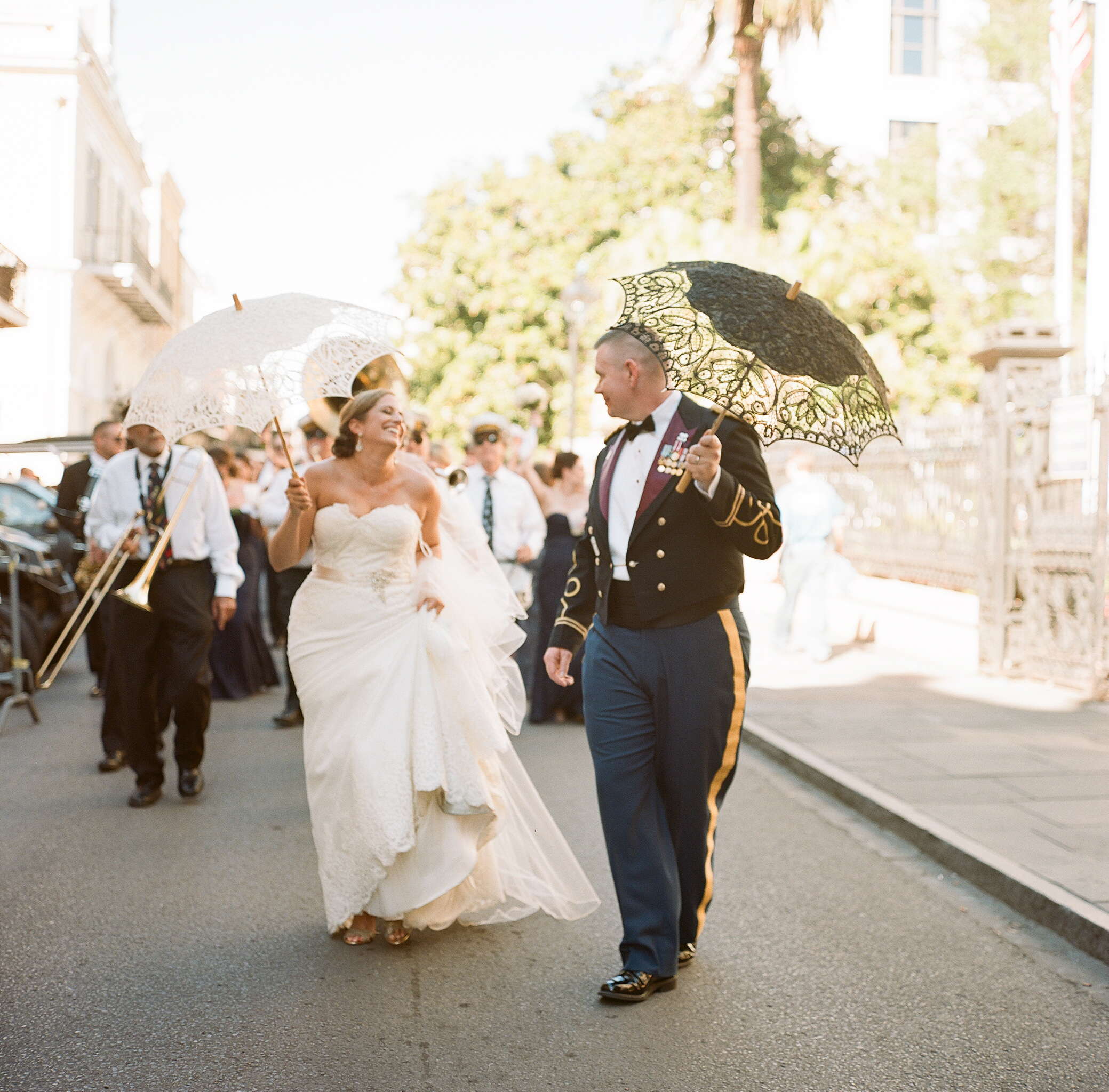 New Orleans Wedding - Navy and Gold Wedding Details - The Overwhelmed Bride