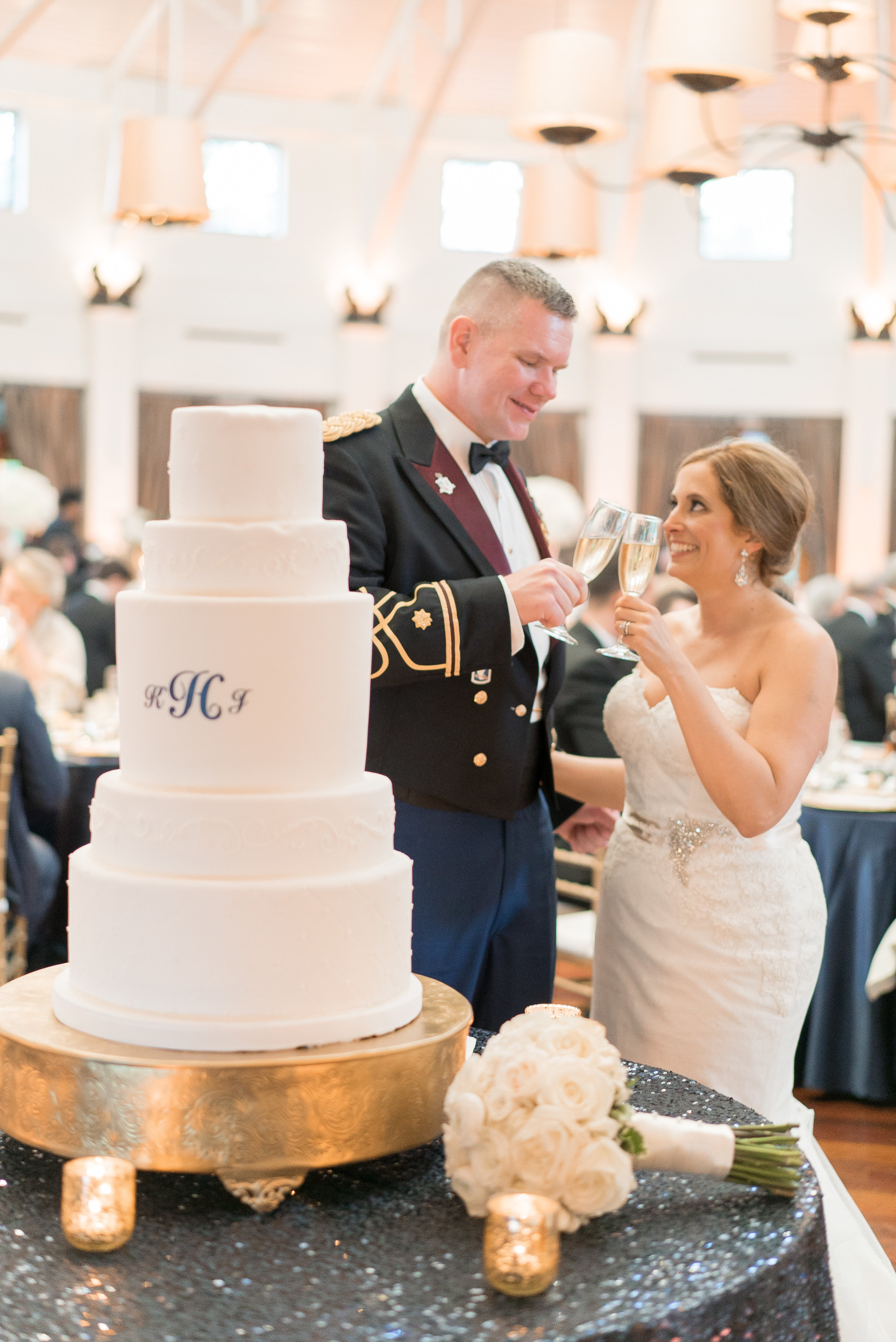 New Orleans Wedding - Navy and Gold Wedding Details - The Overwhelmed Bride