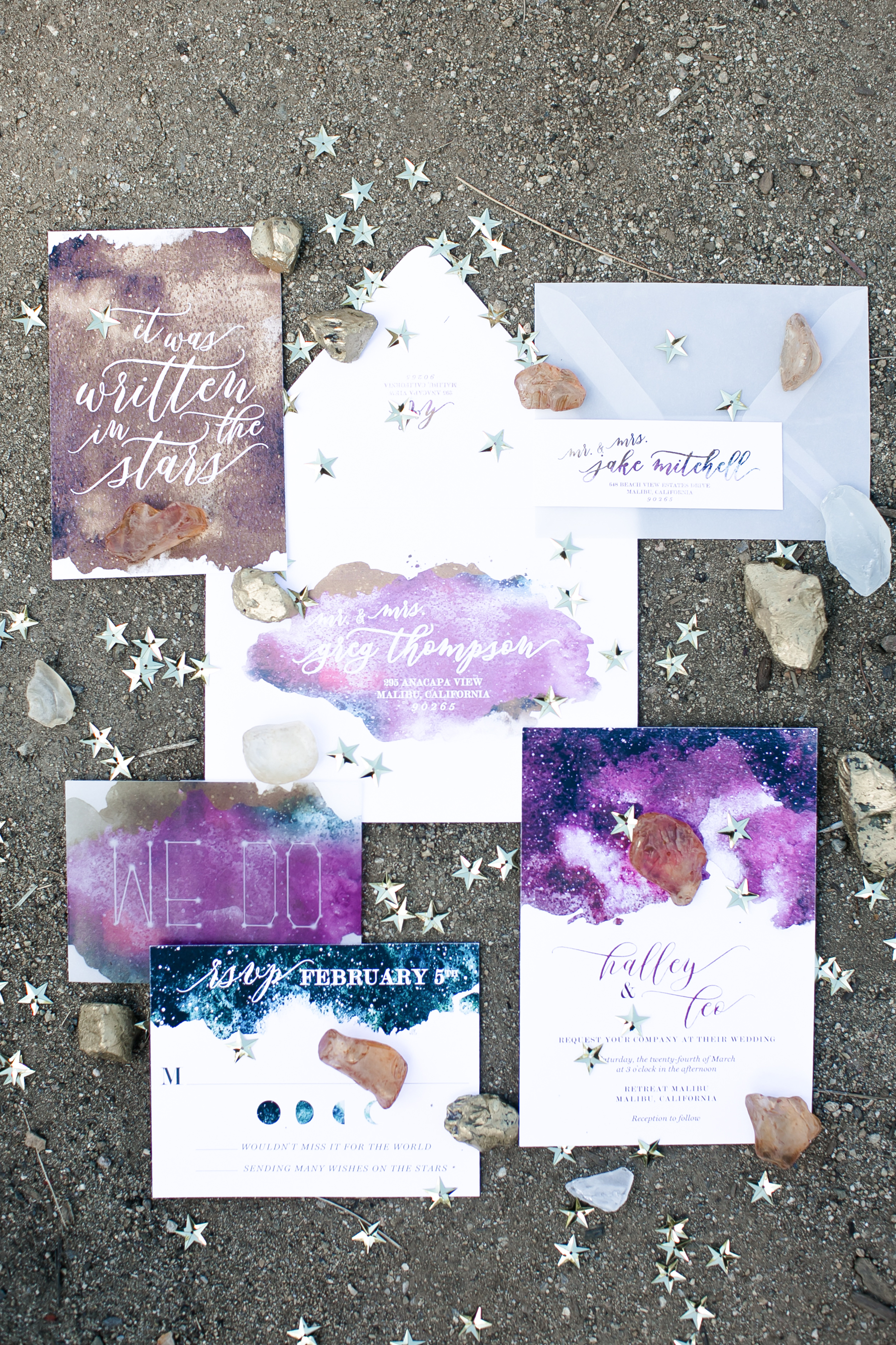 Watercolor Wedding Invitations - David's Bridal