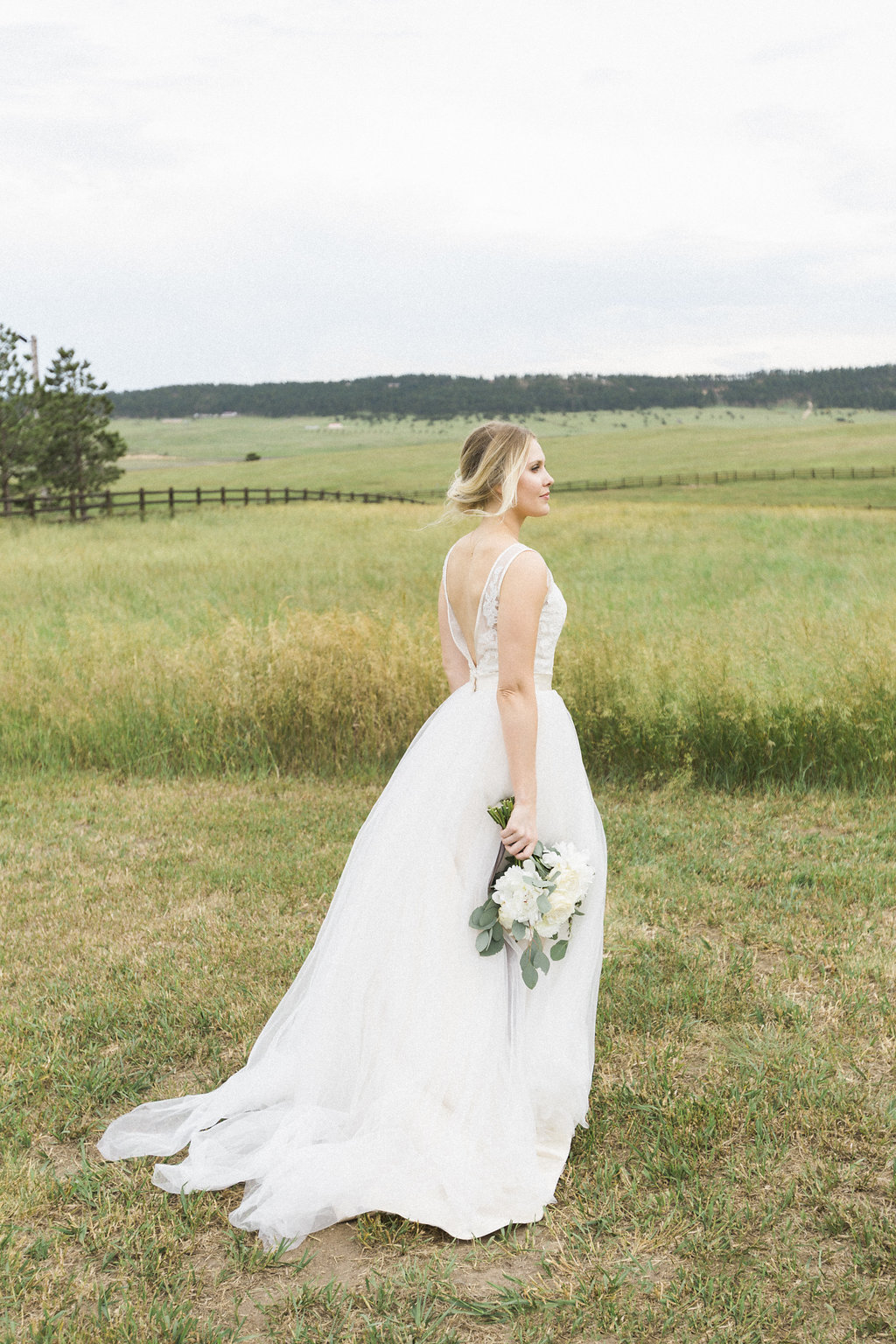 Neutral Wedding Colors - Air Force Chapel Wedding - Spruce Mountain Ranch Wedding