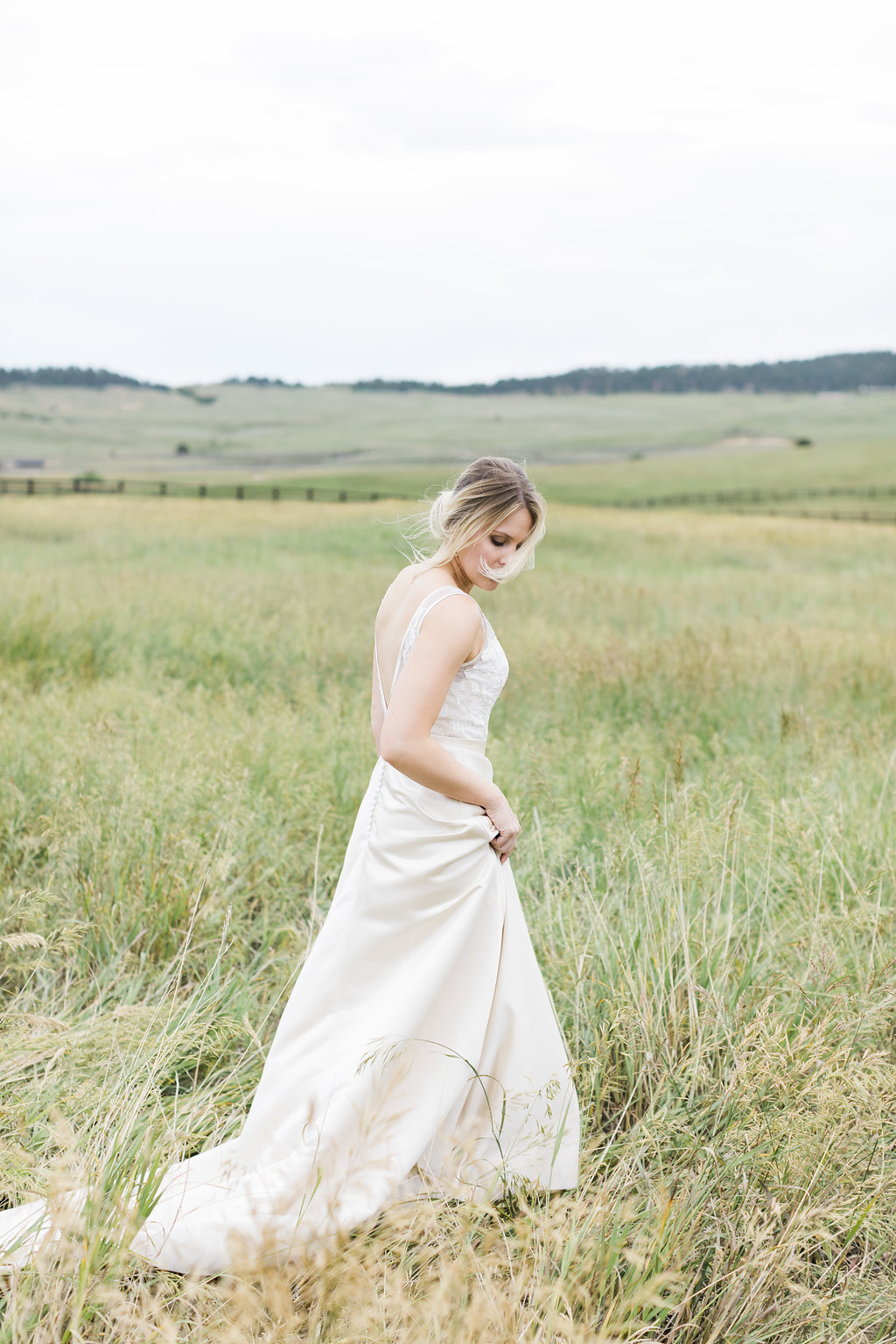 Neutral Wedding Colors - Air Force Chapel Wedding - Spruce Mountain Ranch Wedding