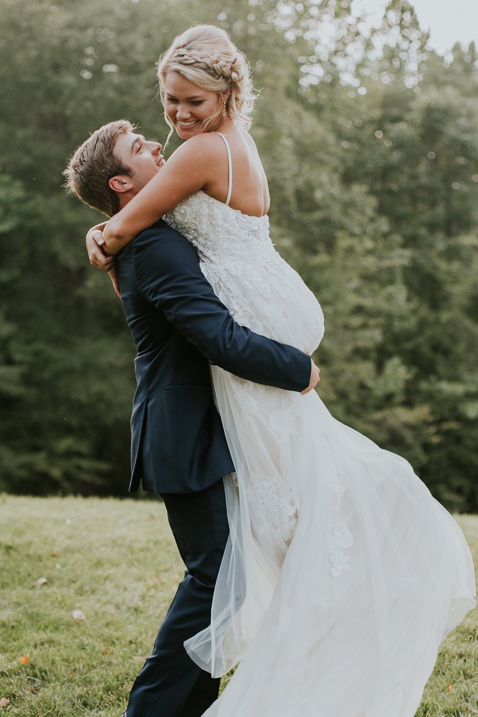 Gorgeous Bride and Groom Wedding Shots - North Carolina Wedding Venue - Triple J Manor House Wedding