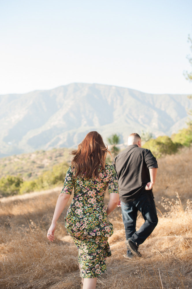 Mountain Engagement Photos - Southern California Wedding Photographer