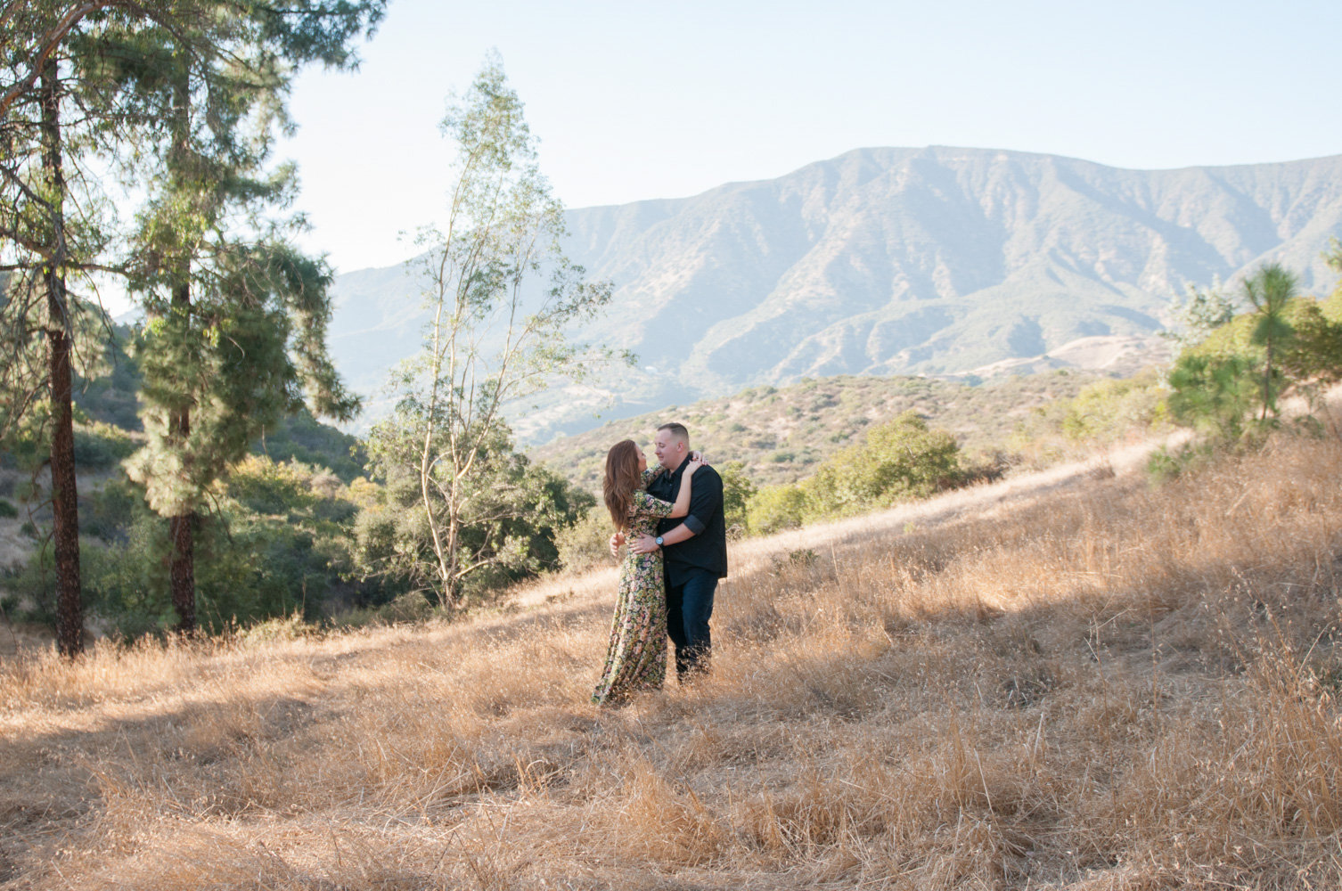 Mountain Engagement Photos - Southern California Wedding Photographer